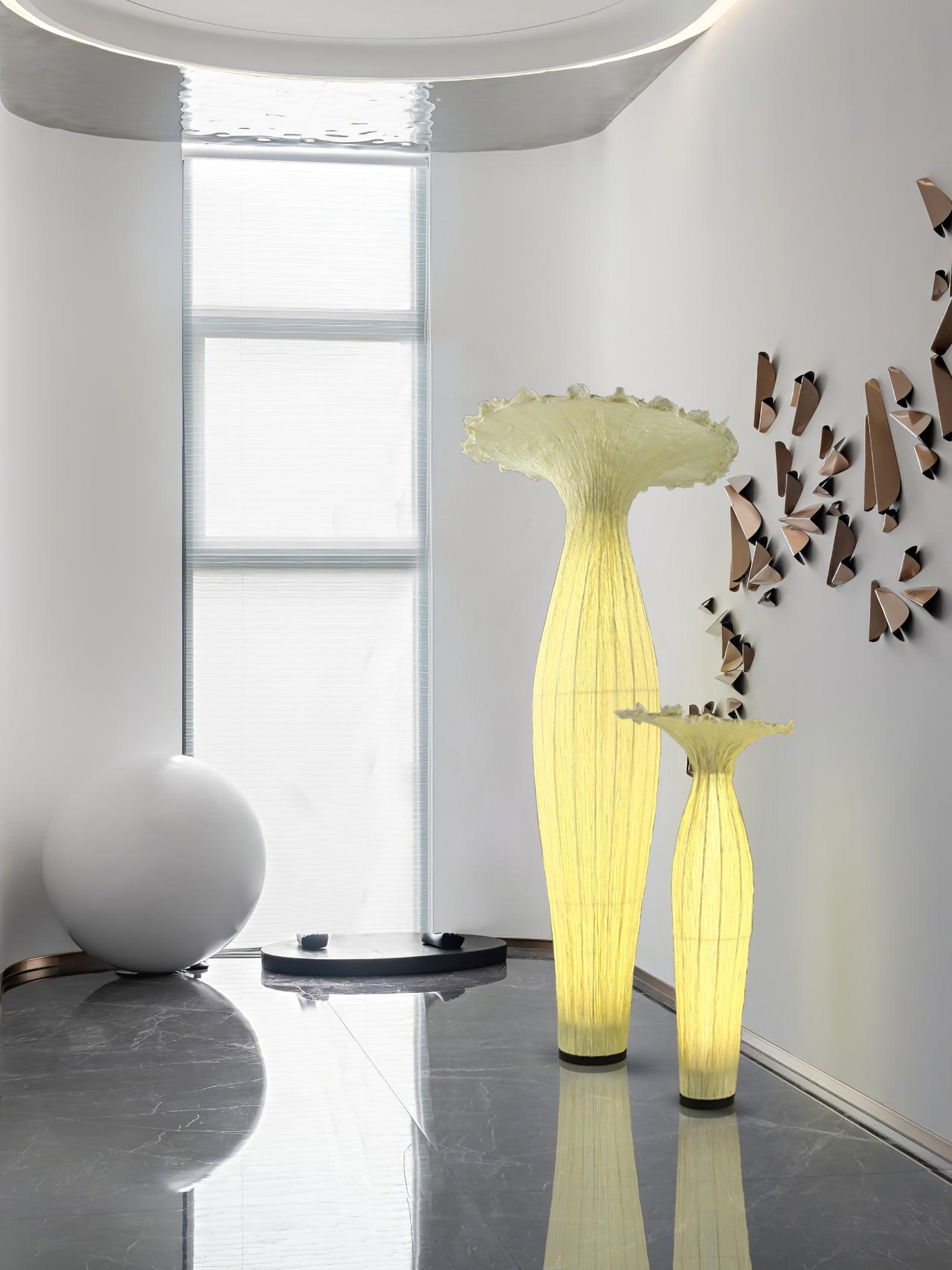 Vase Fabric Floor Lamp - Blowlighting