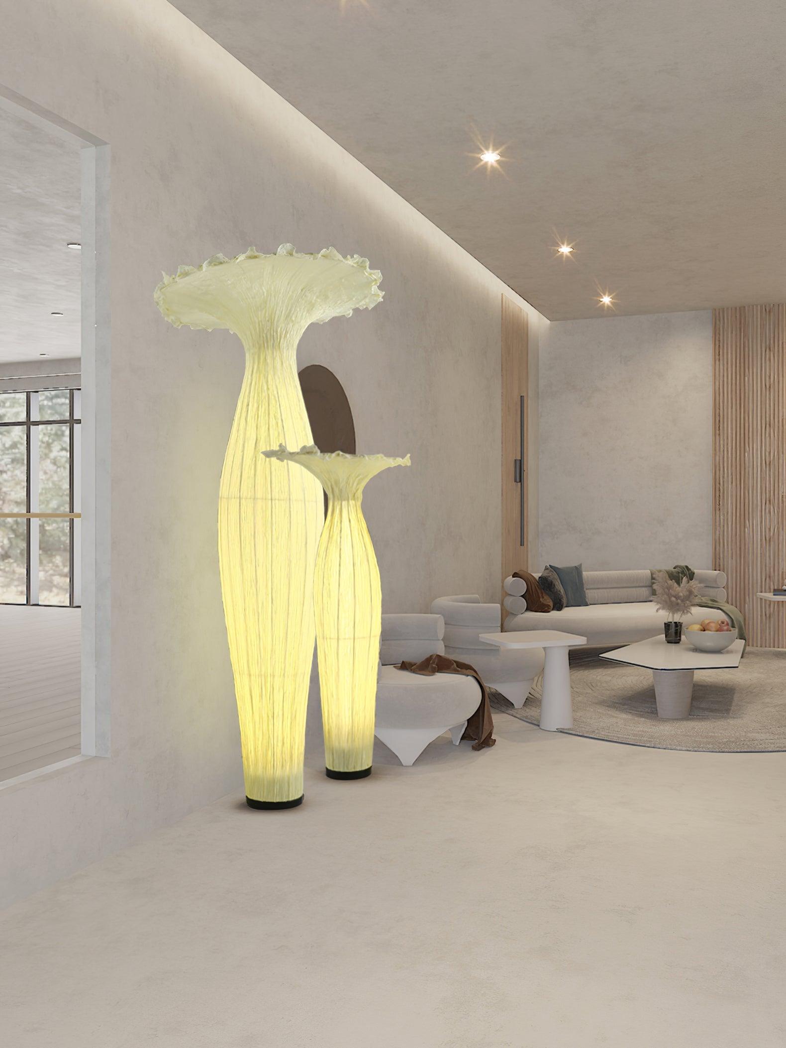 Vase Fabric Floor Lamp - Blowlighting