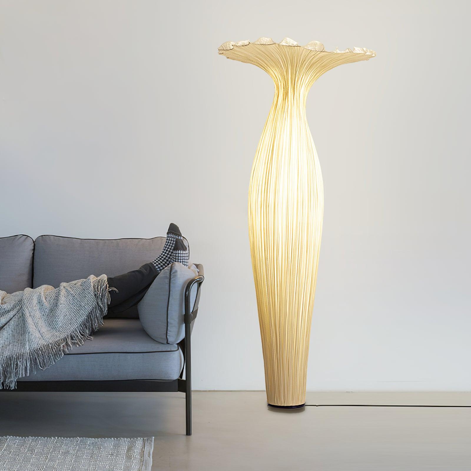 Vase Fabric Floor Lamp - Blowlighting