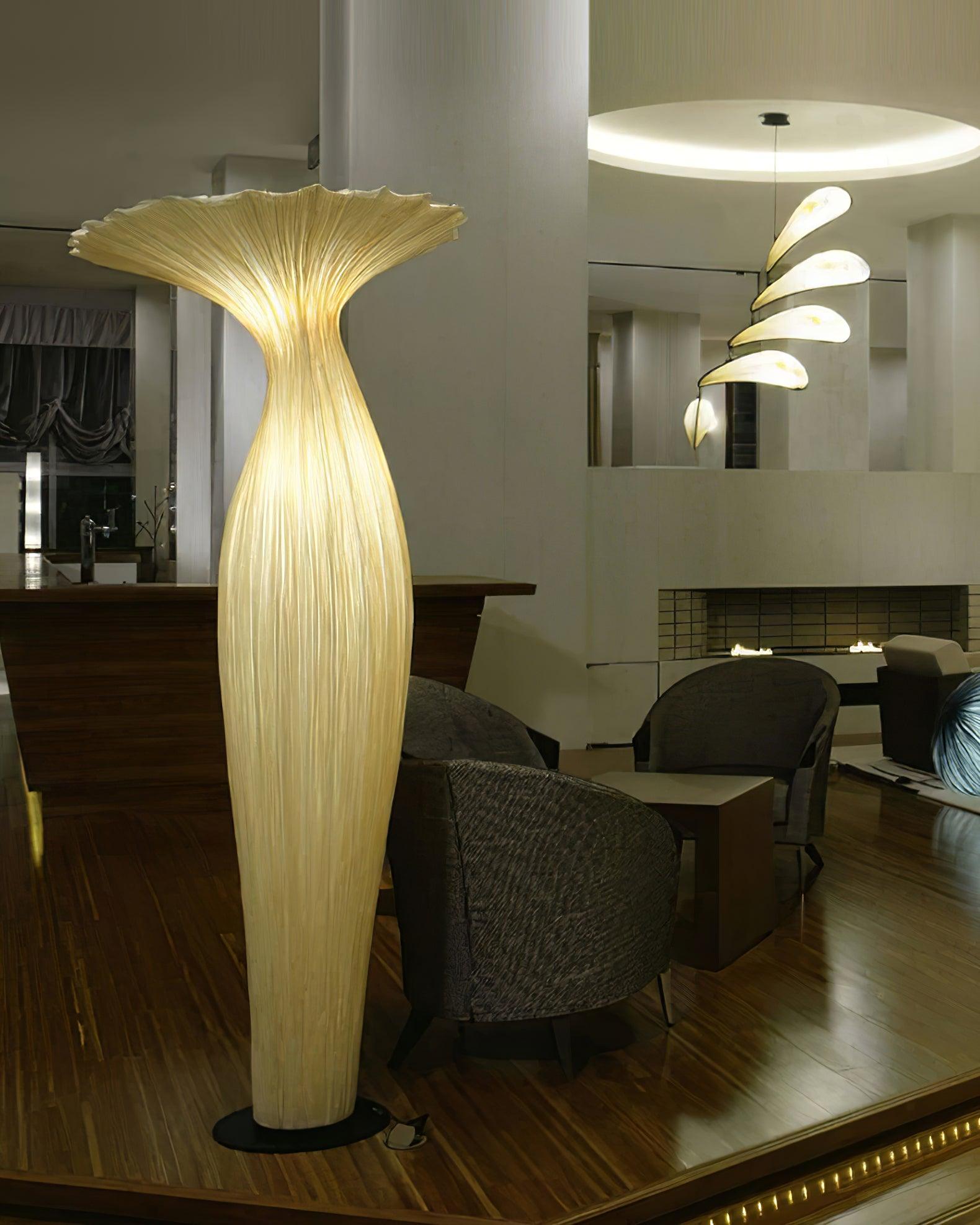 Vase Fabric Floor Lamp - Blowlighting