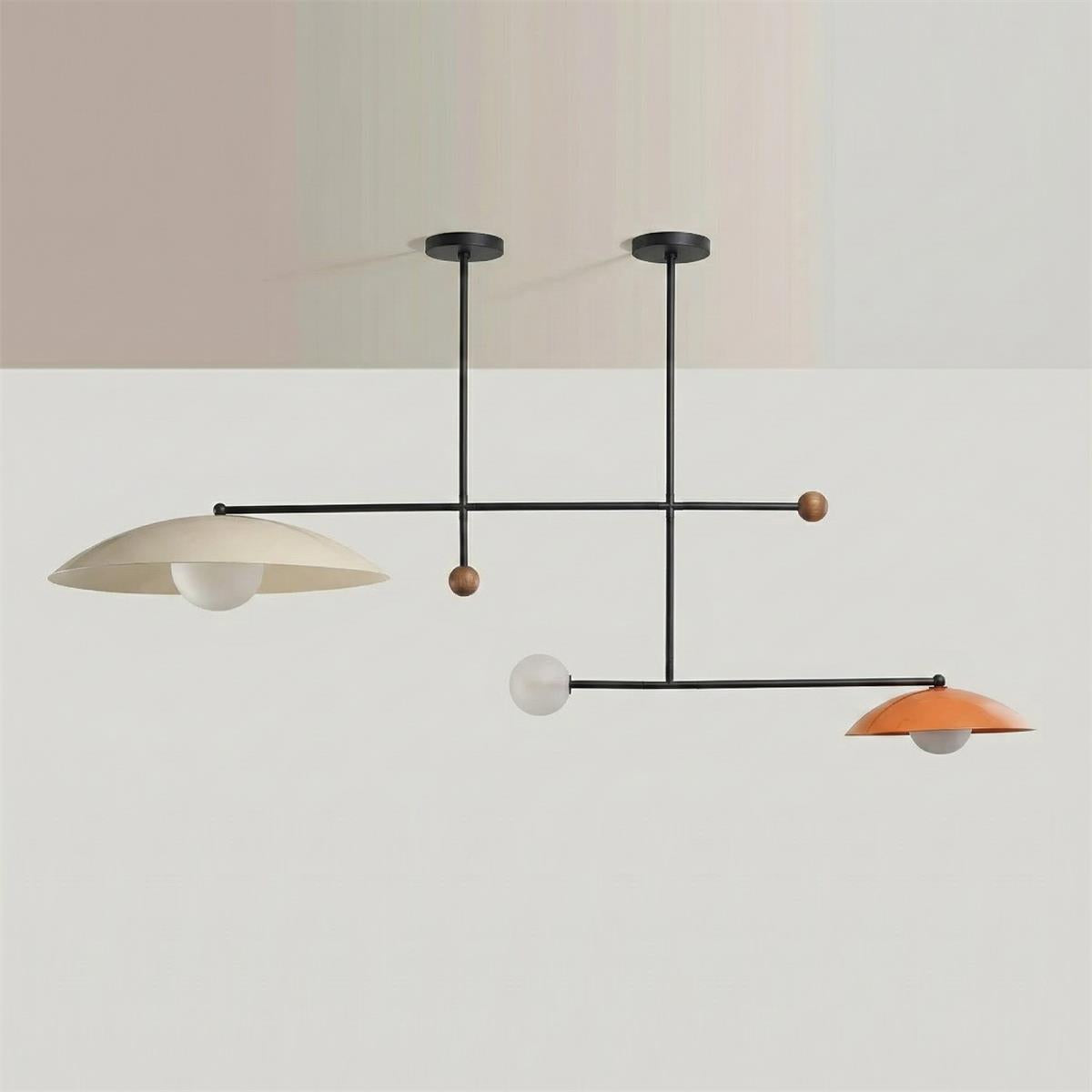 Vastrelle Kinetic Brass Chandelier