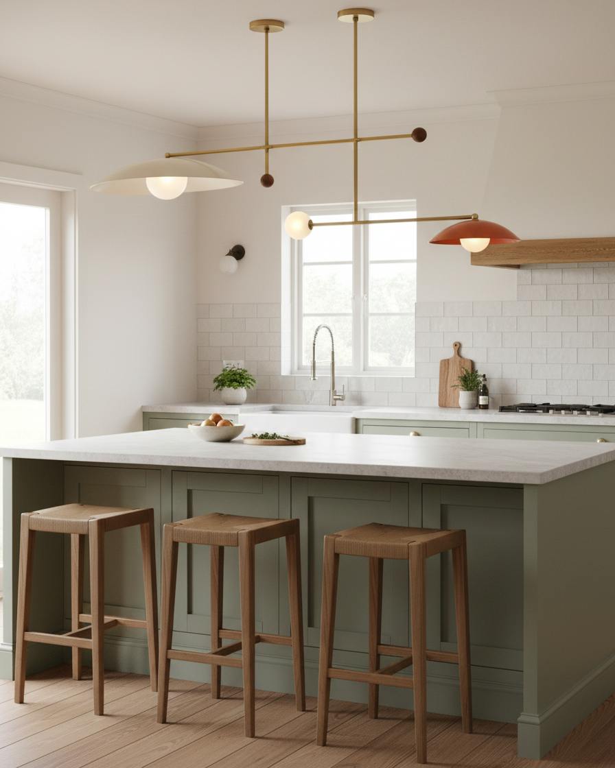 Vastrelle Kinetic Brass Chandelier