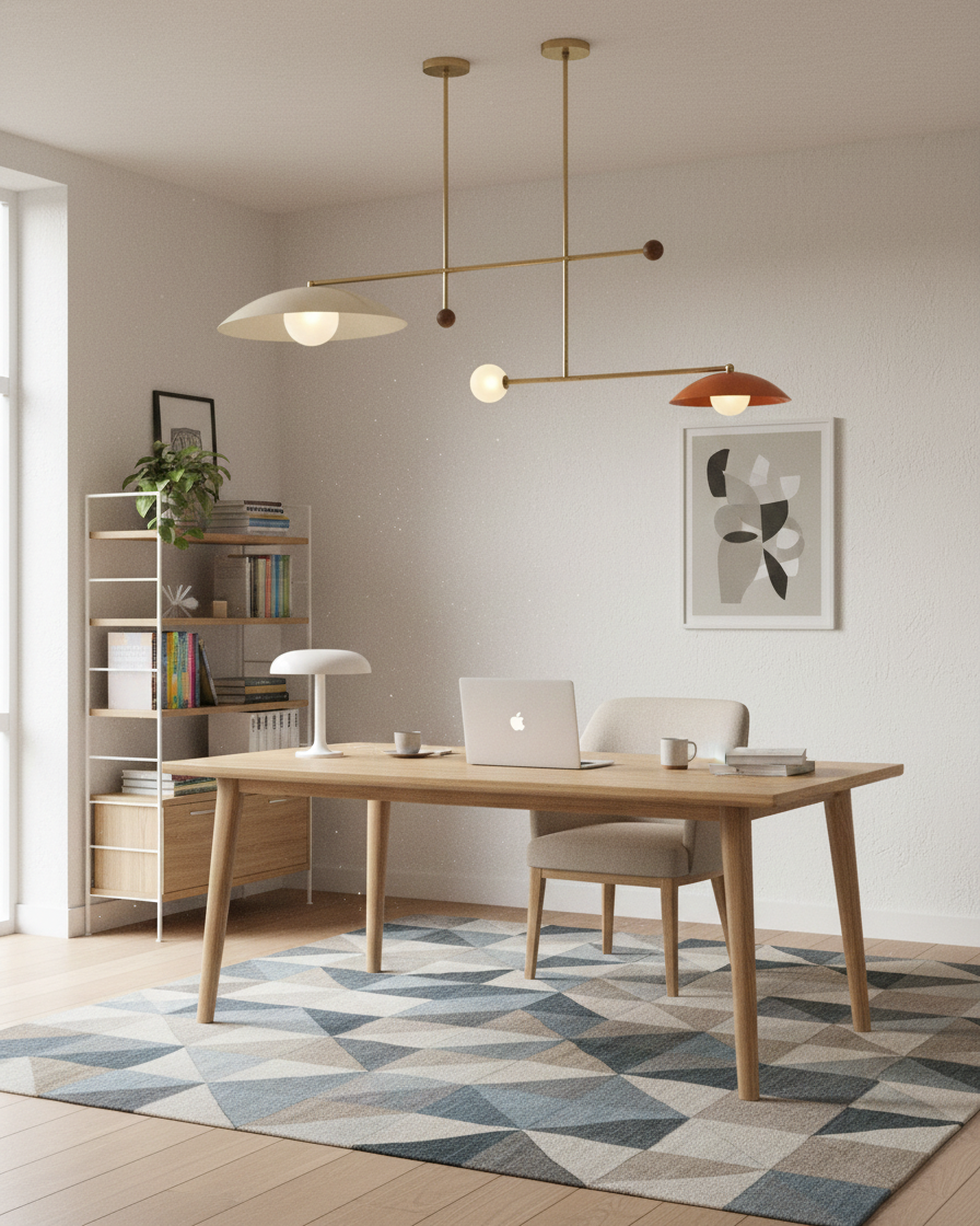 Vastrelle Kinetic Brass Chandelier