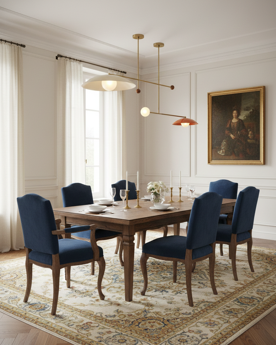 Vastrelle Kinetic Brass Chandelier