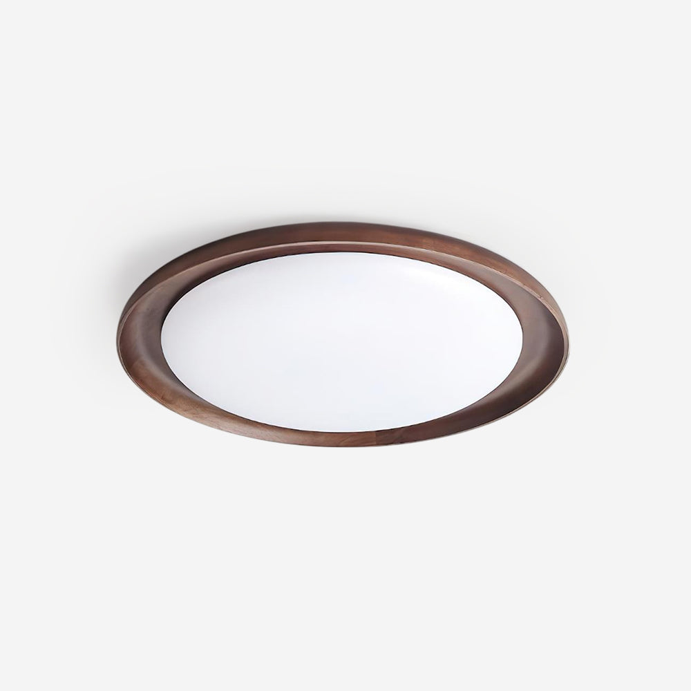 Velin Wood Edge Ceiling Lamp