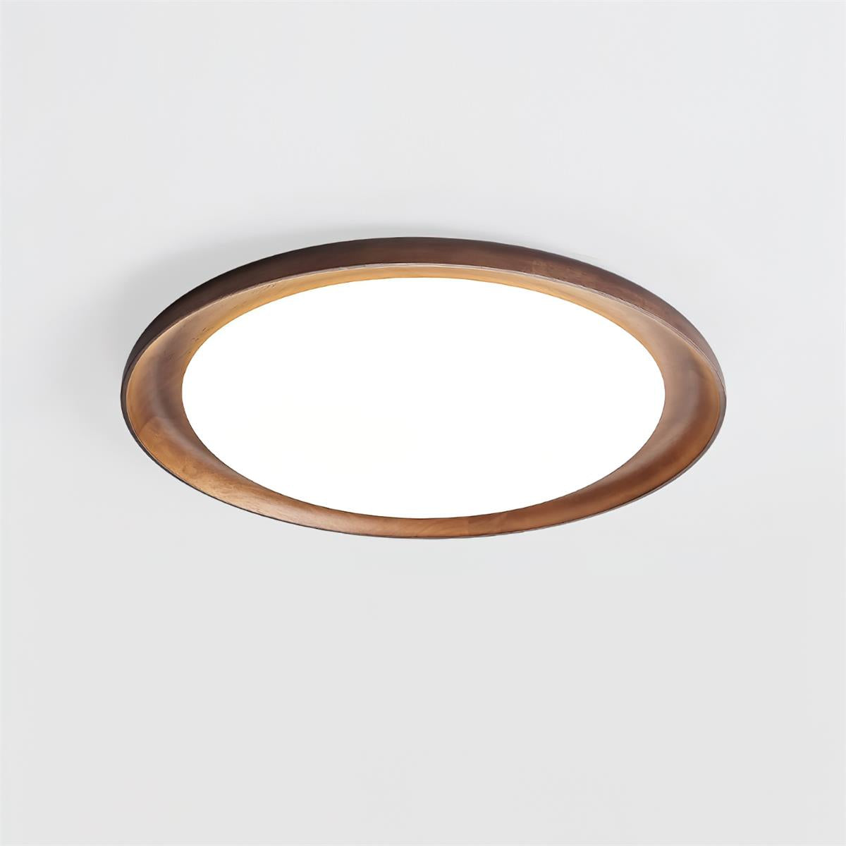 Velin Wood Edge Ceiling Lamp