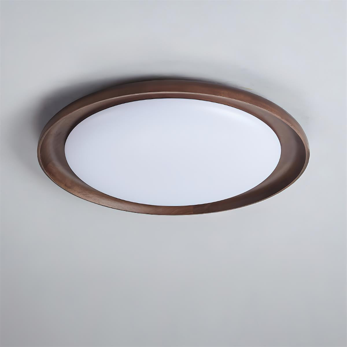 Velin Wood Edge Ceiling Lamp
