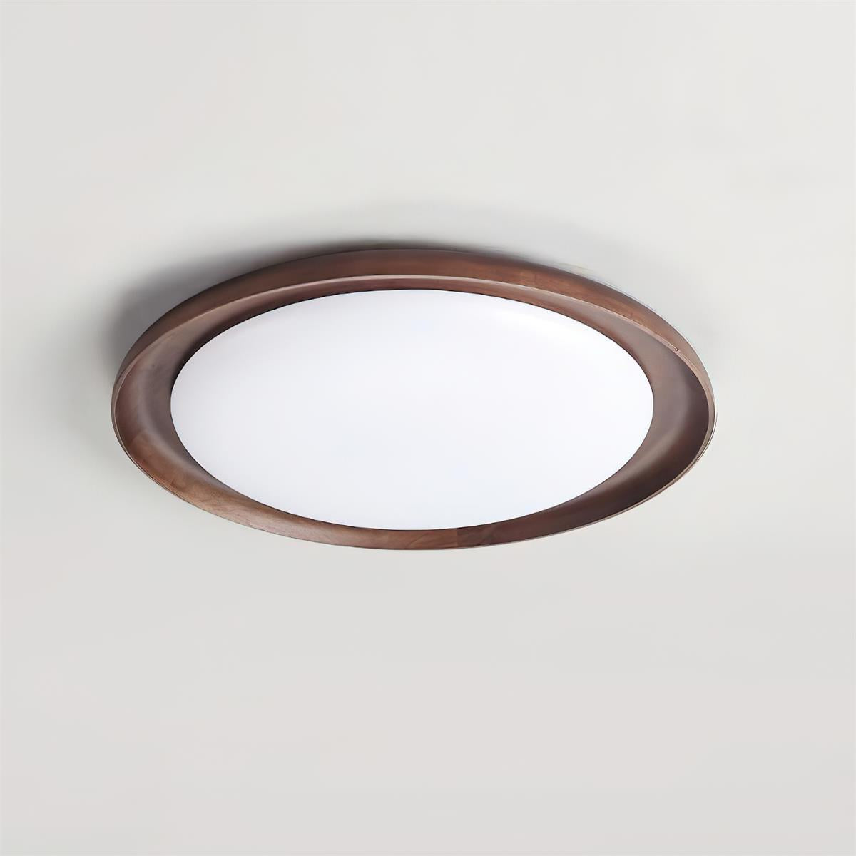 Velin Wood Edge Ceiling Lamp