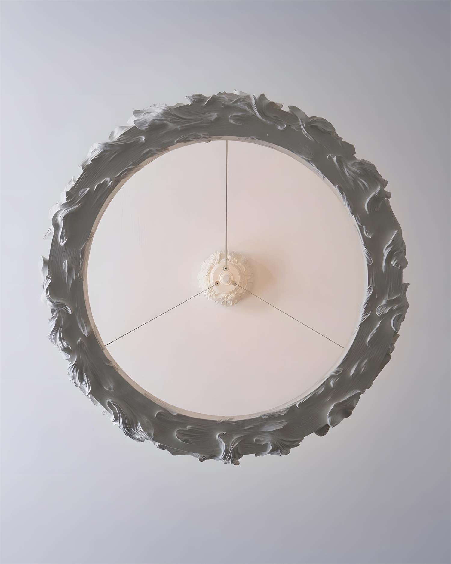 Vellora Art Deco Plaster Ring Chandelier