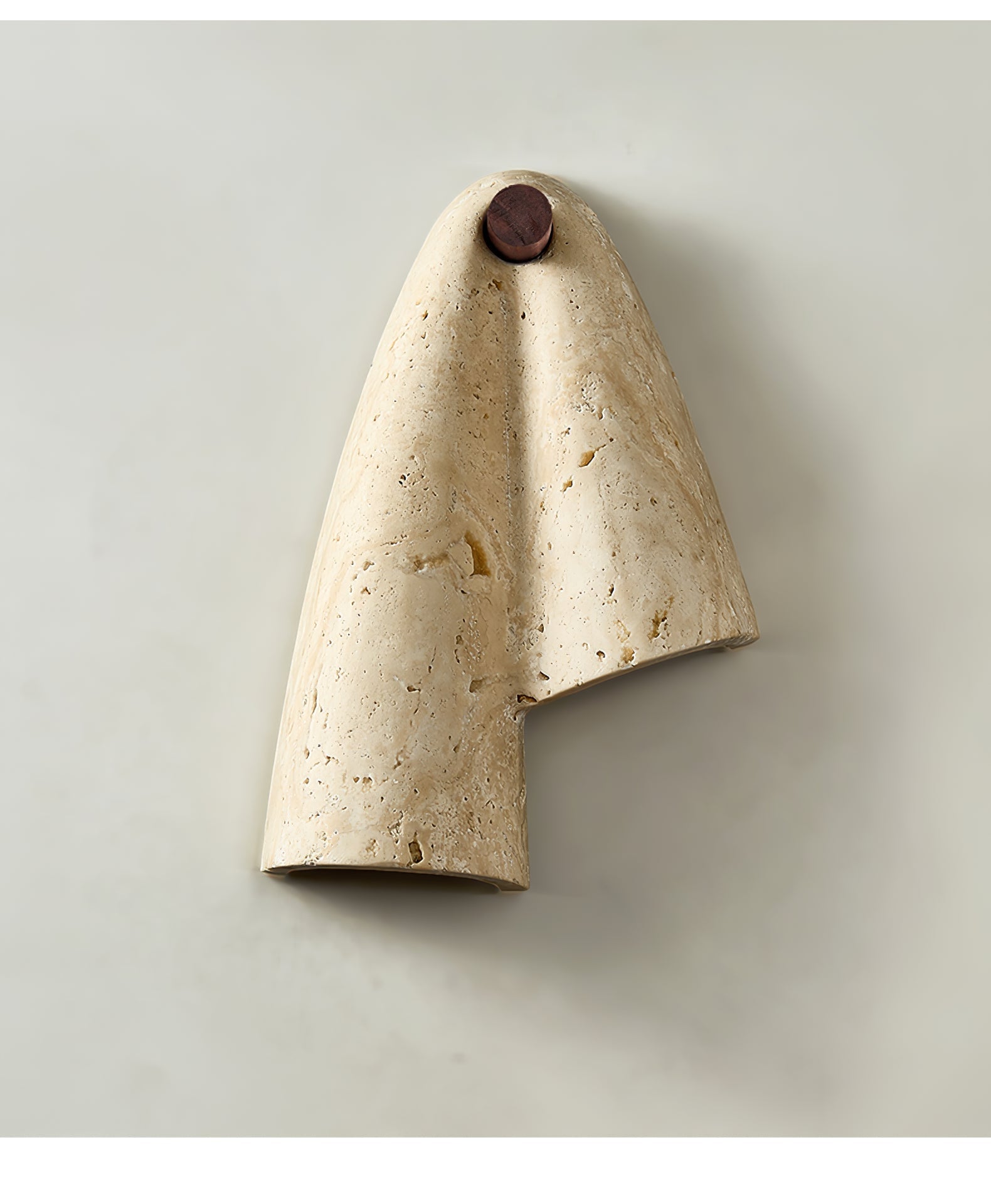 Artistic Travertine Wall Light - Blowlighting