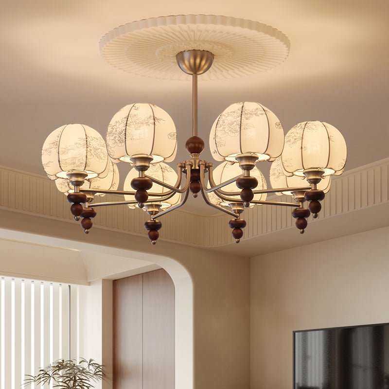 Velvet Petal Chandelier - Blowlighting
