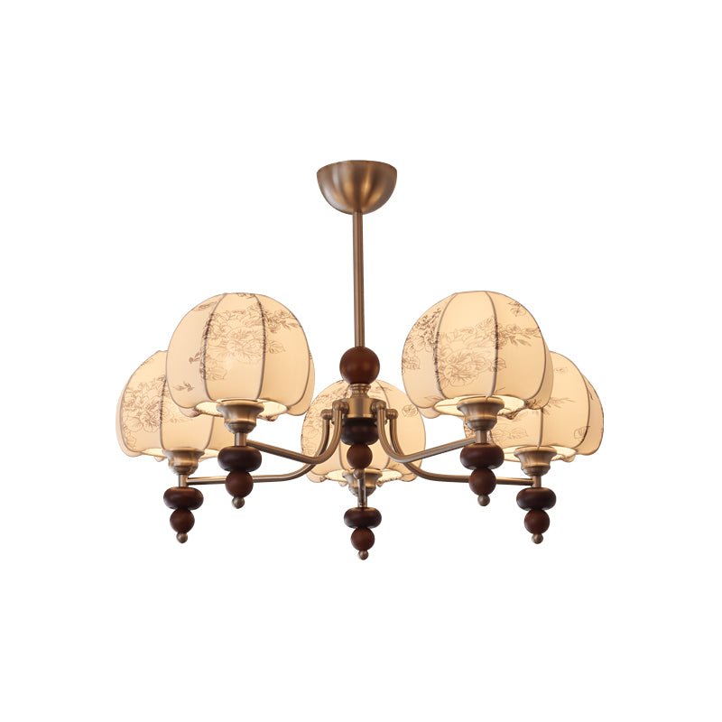 Velvet Petal Chandelier - Blowlighting