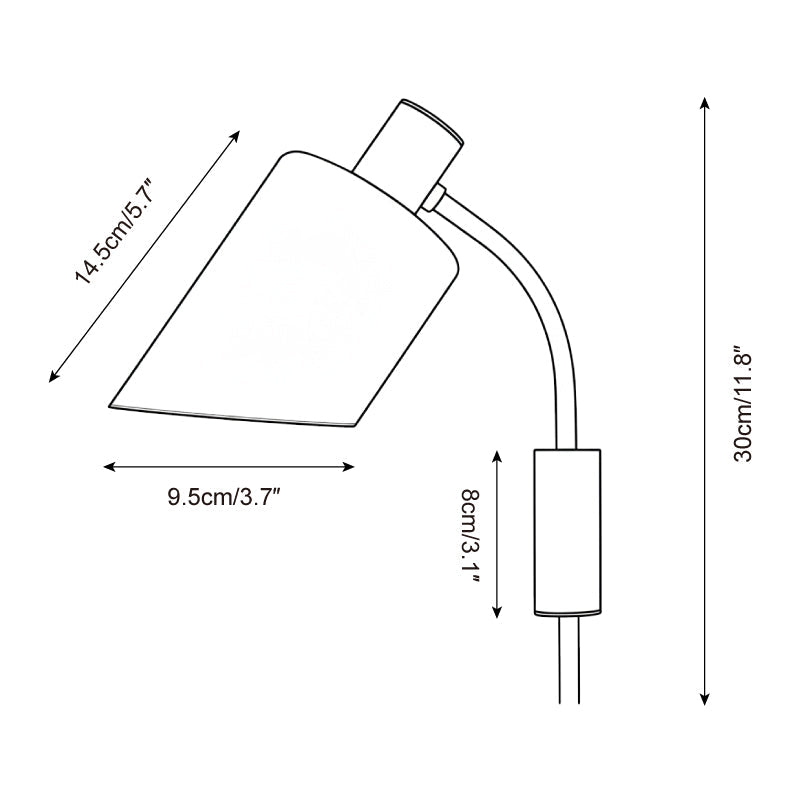 Ventro Modern Metal Wall Light
