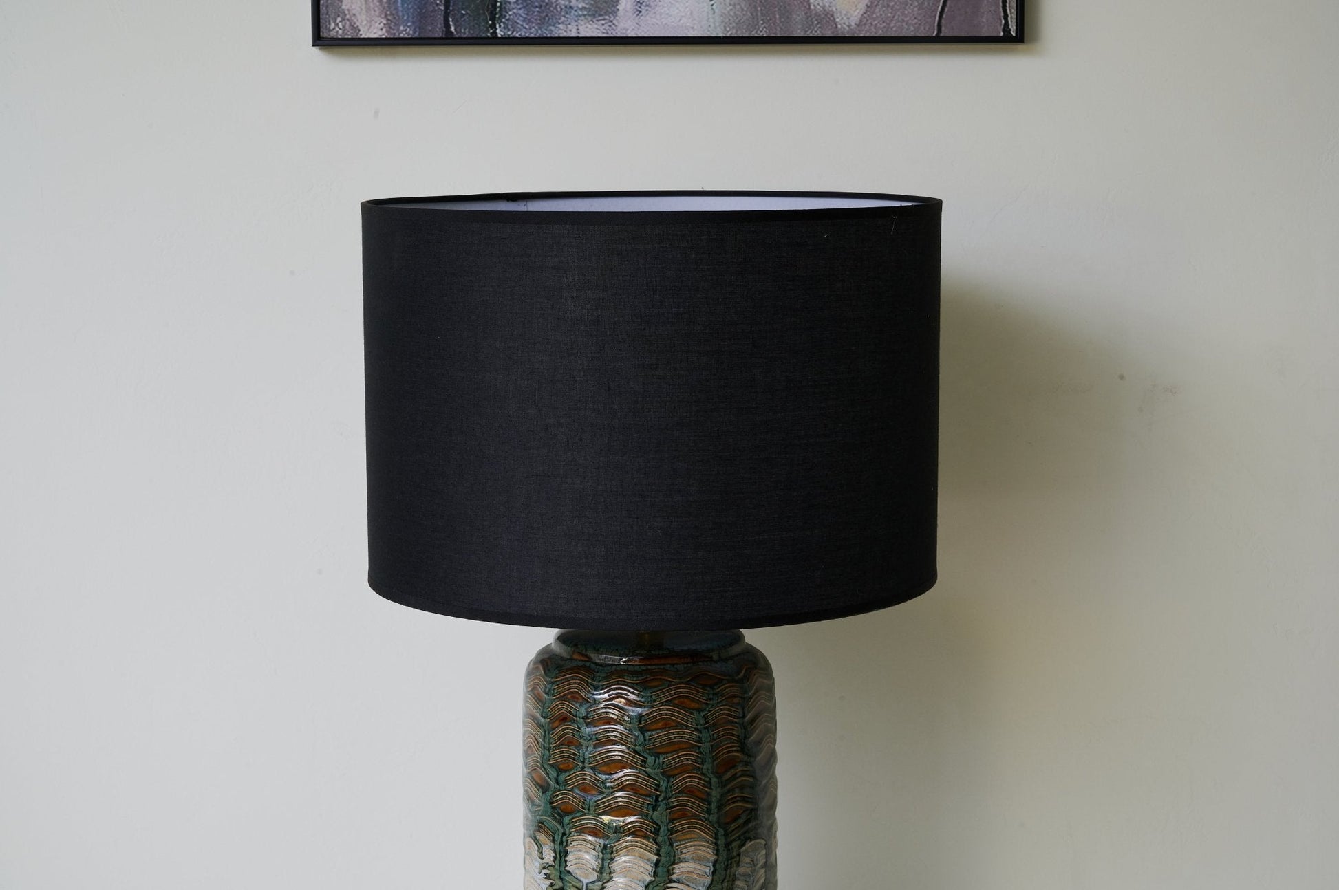 Verde Drip Ceramic Table Lamp - Blowlighting