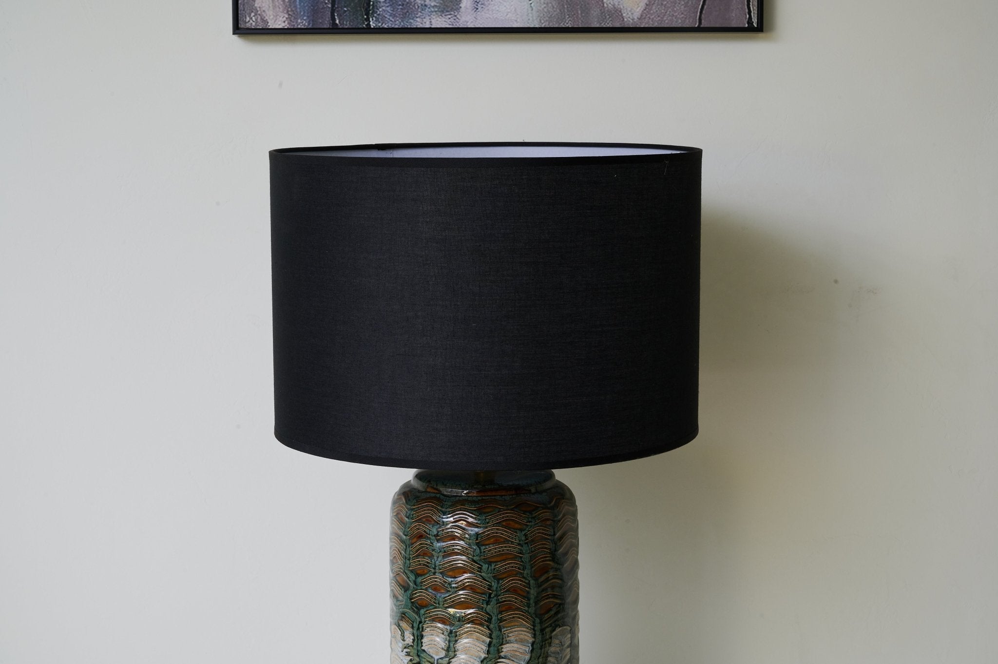 Verde Drip Ceramic Table Lamp - Blowlighting