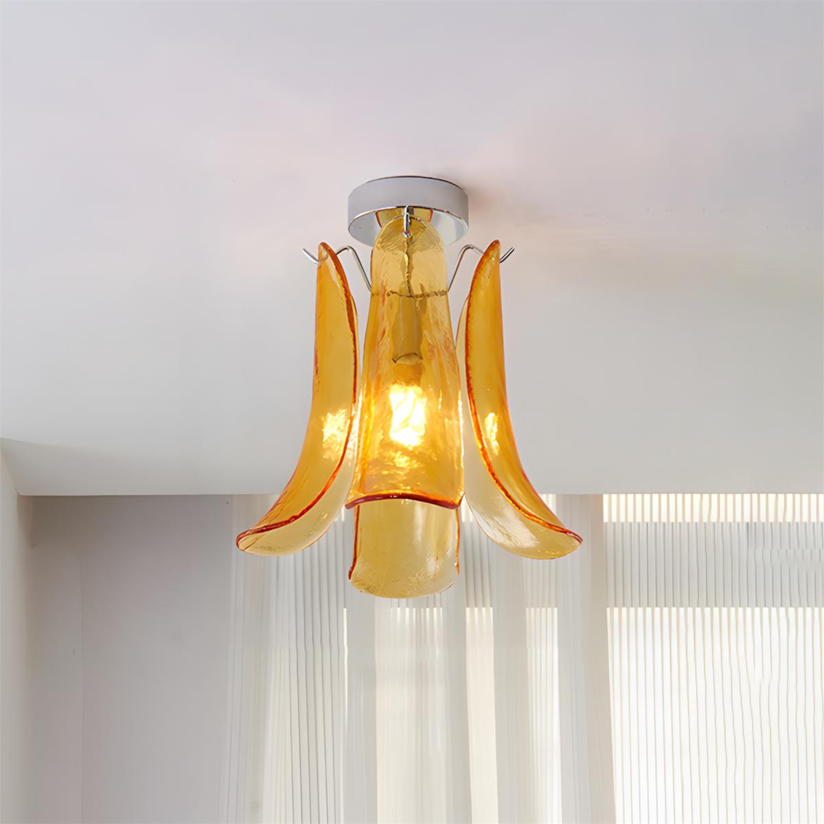 Verdelia Modern Glass Ceiling Light