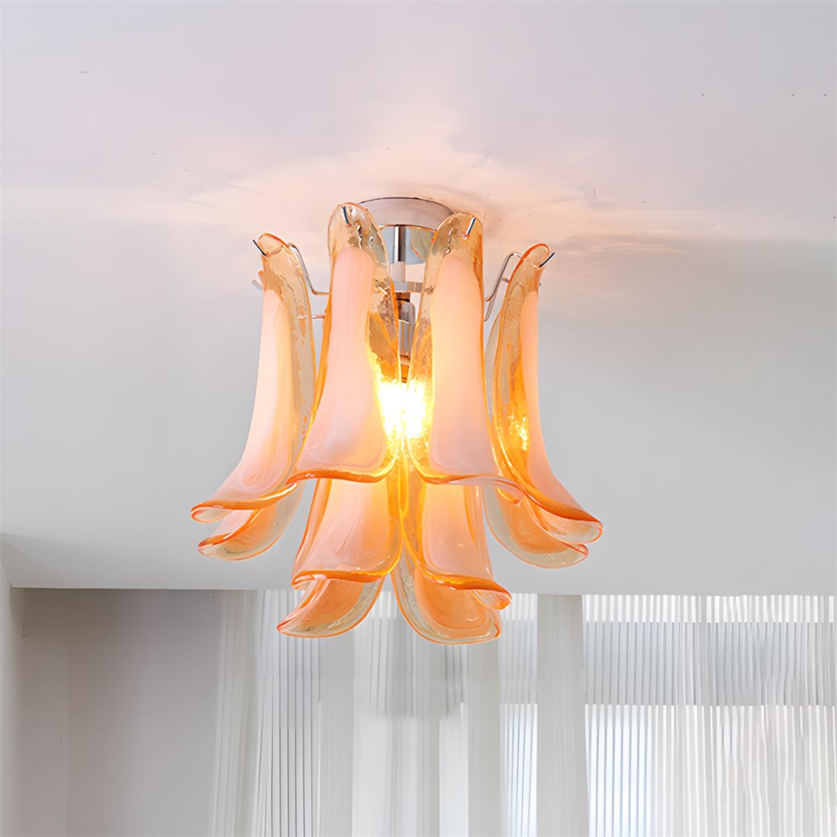 Verdelia Modern Glass Ceiling Light