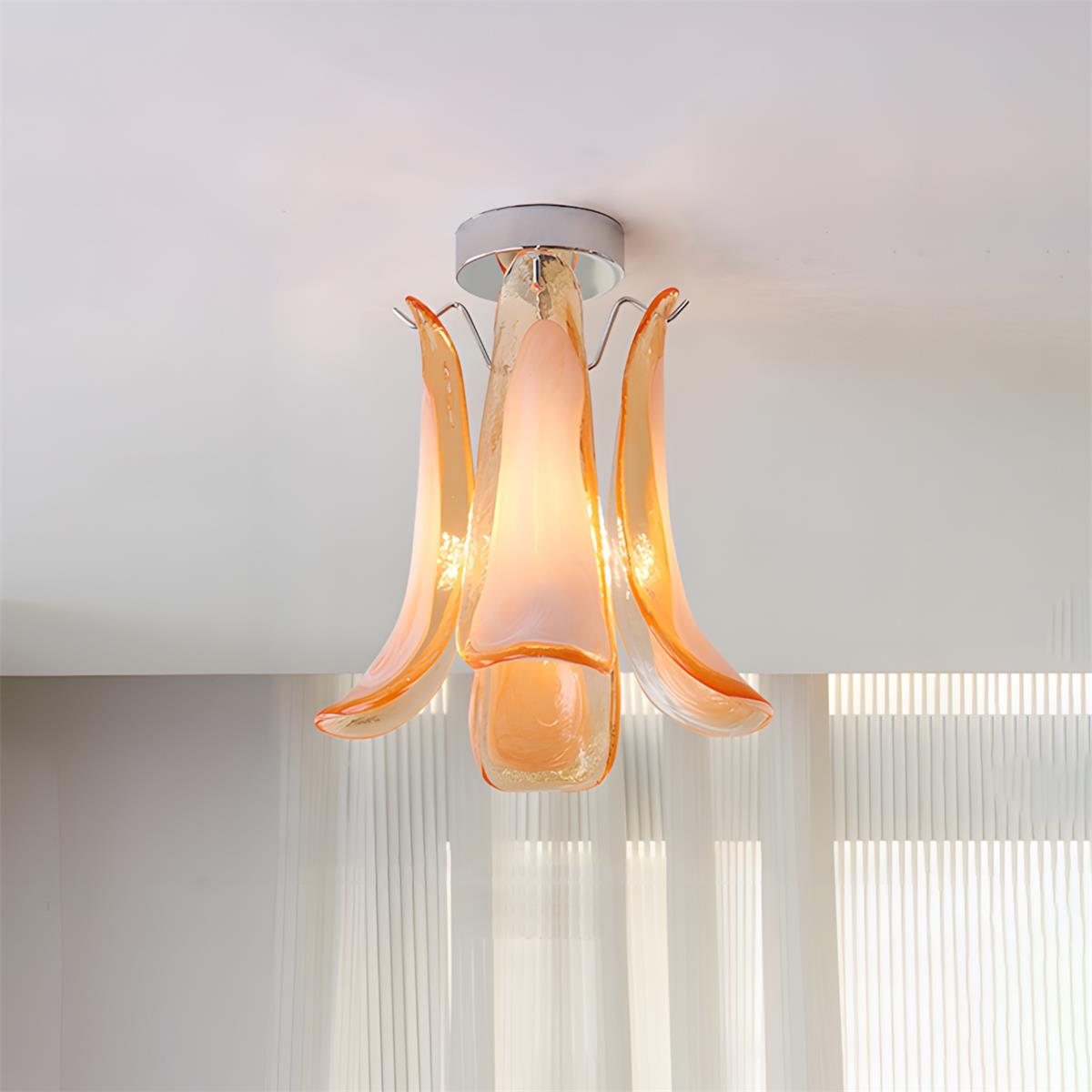 Verdelia Modern Glass Ceiling Light