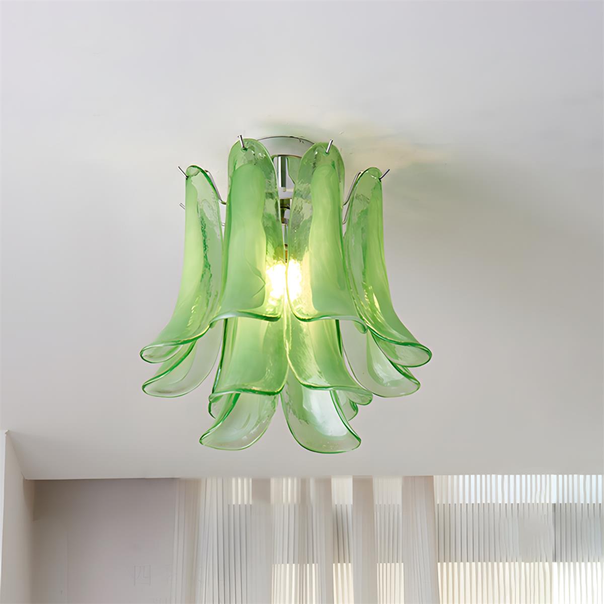 Verdelia Modern Glass Ceiling Light