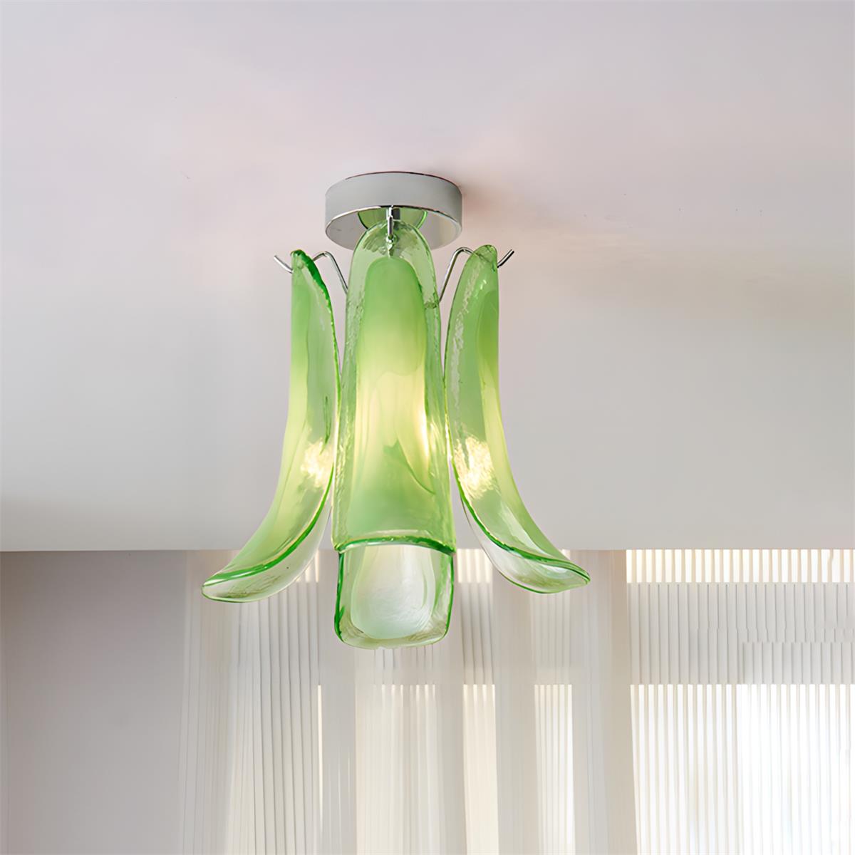 Verdelia Modern Glass Ceiling Light