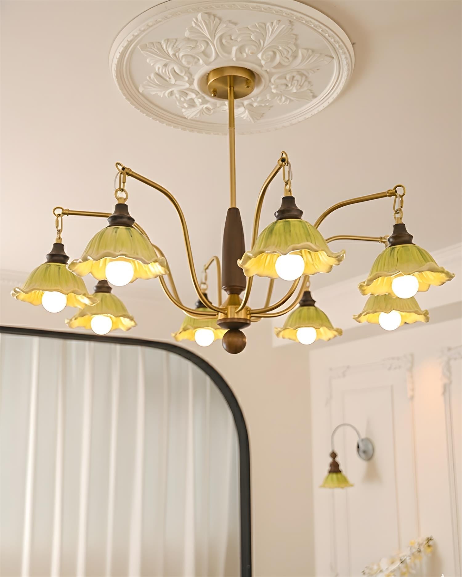Verdessa Vintage Ceramics Chandelier