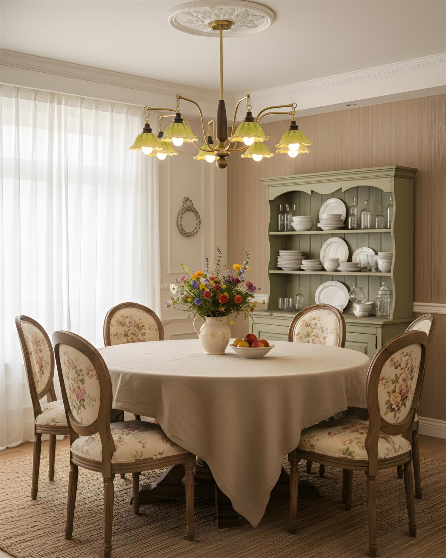 Verdessa Vintage Ceramics Chandelier