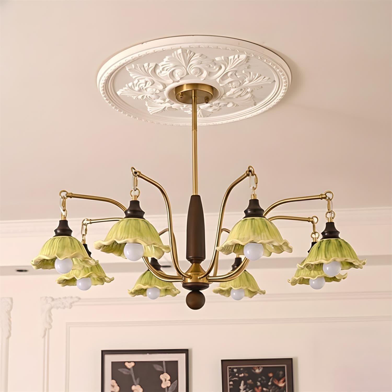 Verdessa Vintage Ceramics Chandelier