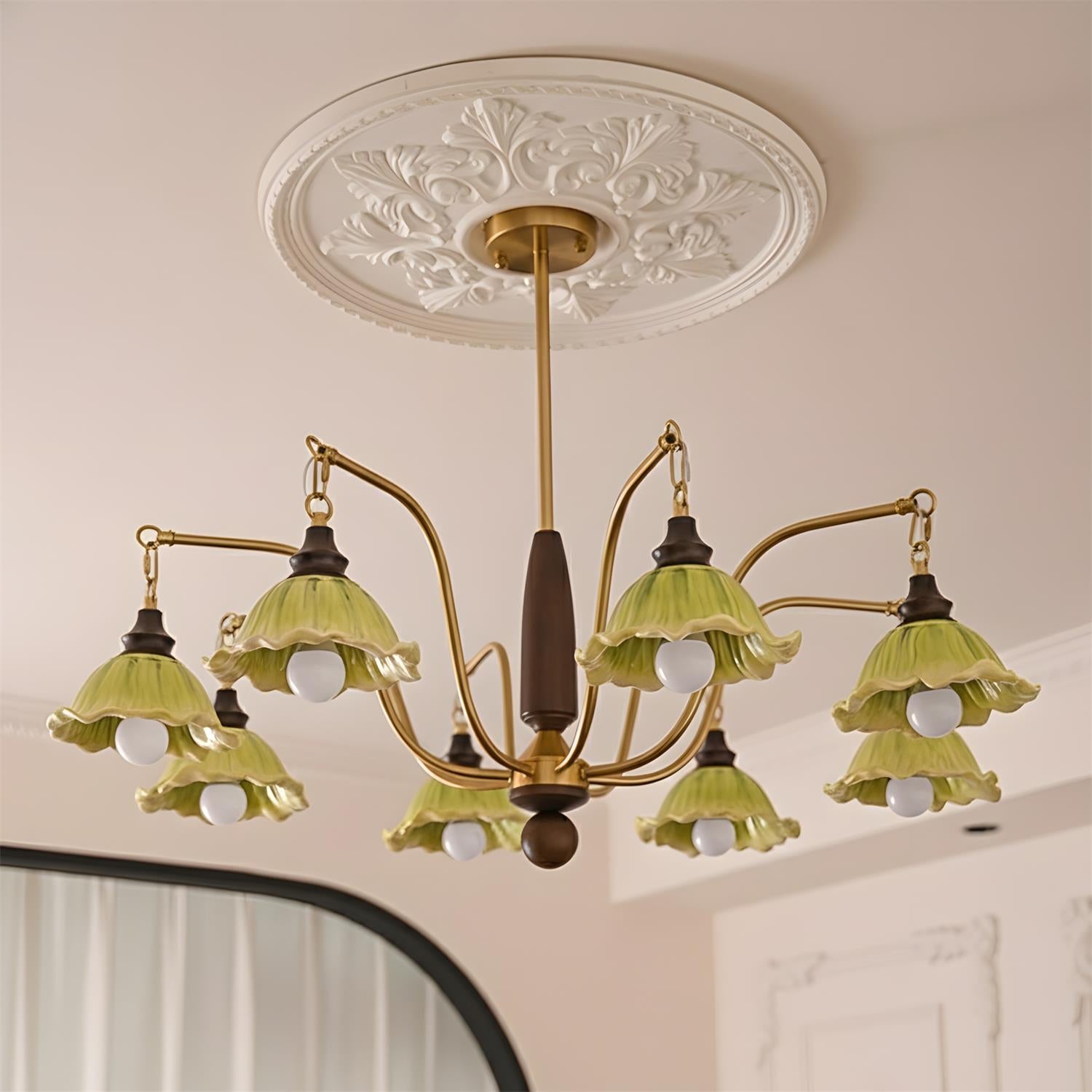 Verdessa Vintage Ceramics Chandelier