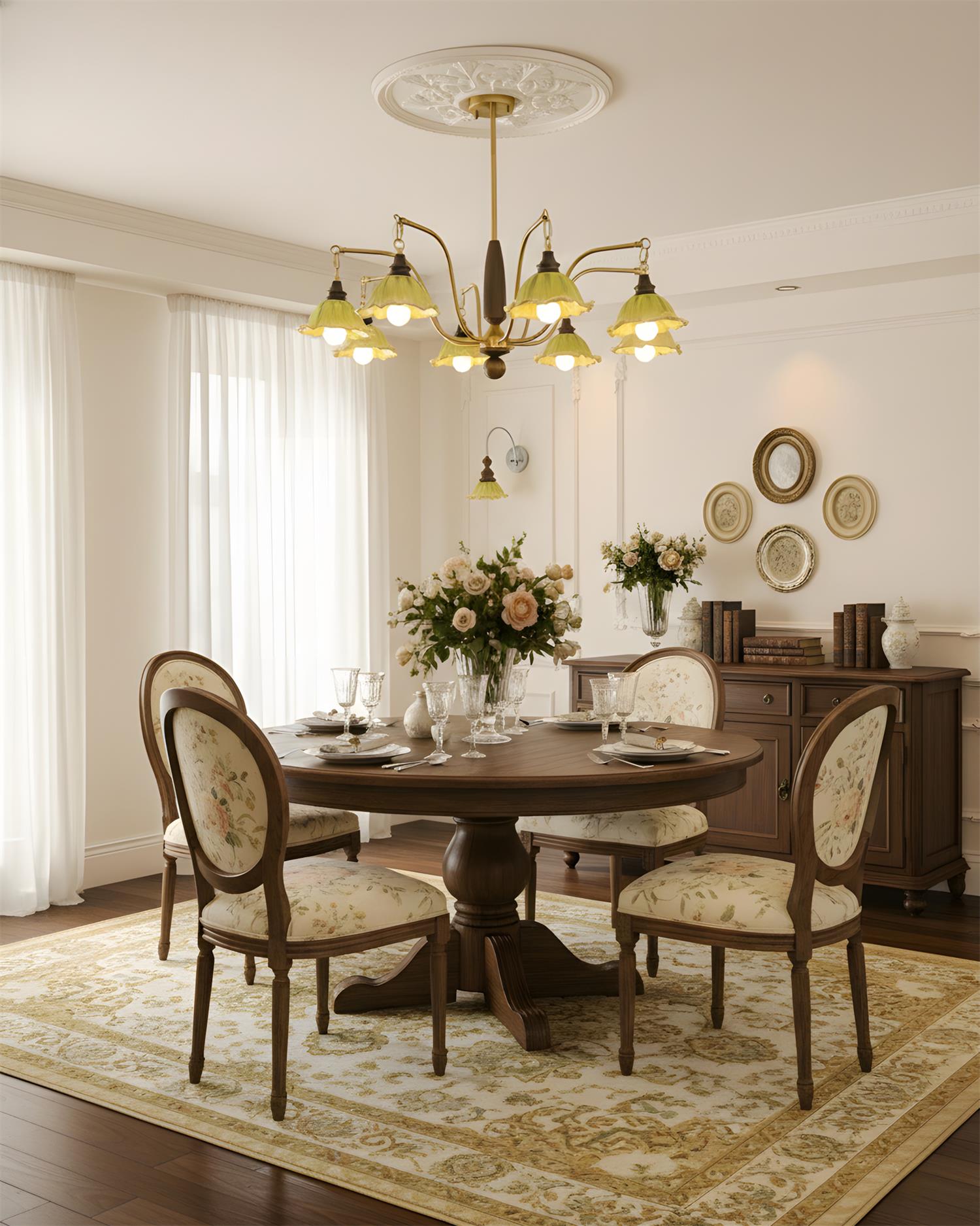 Verdessa Vintage Ceramics Chandelier