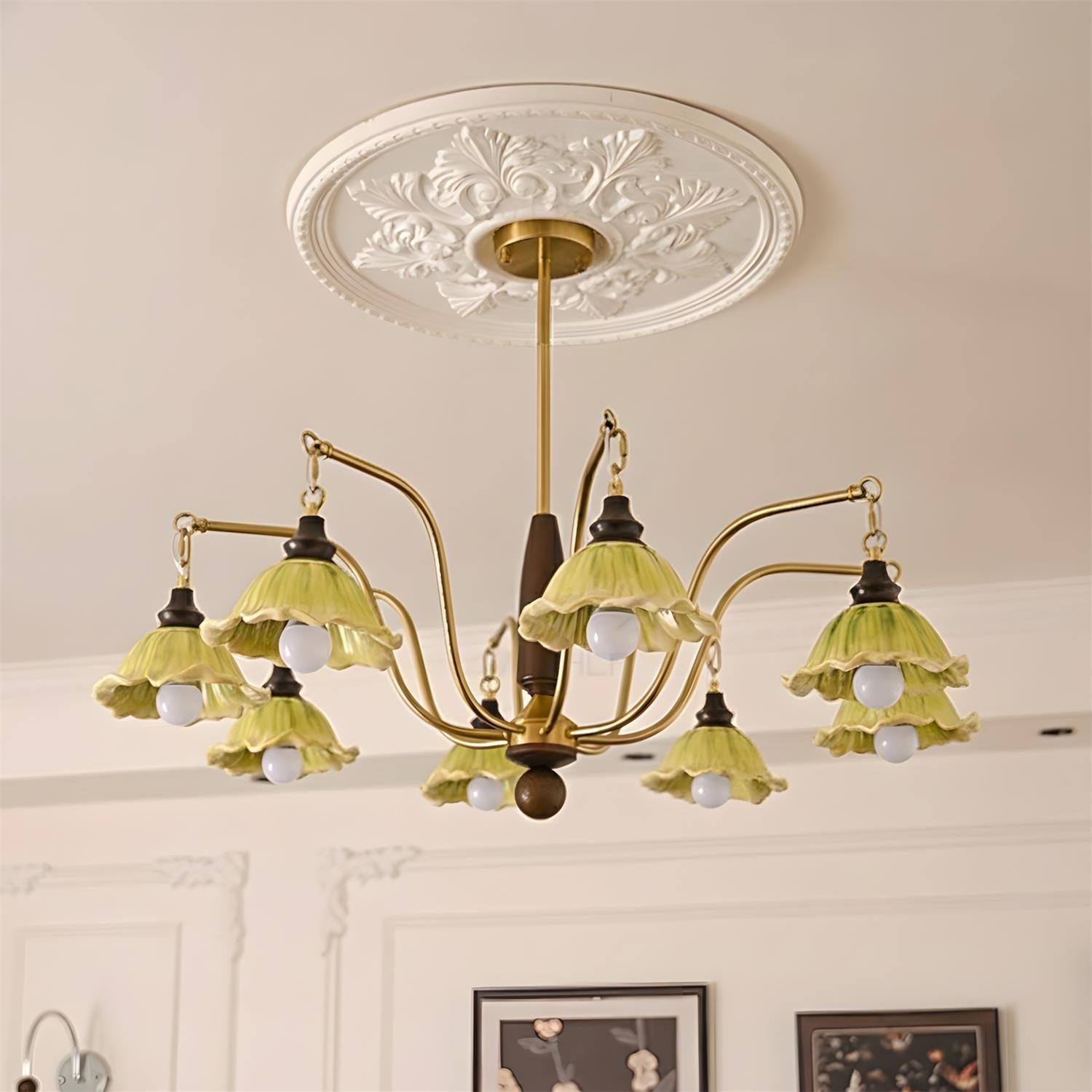 Verdessa Vintage Ceramics Chandelier