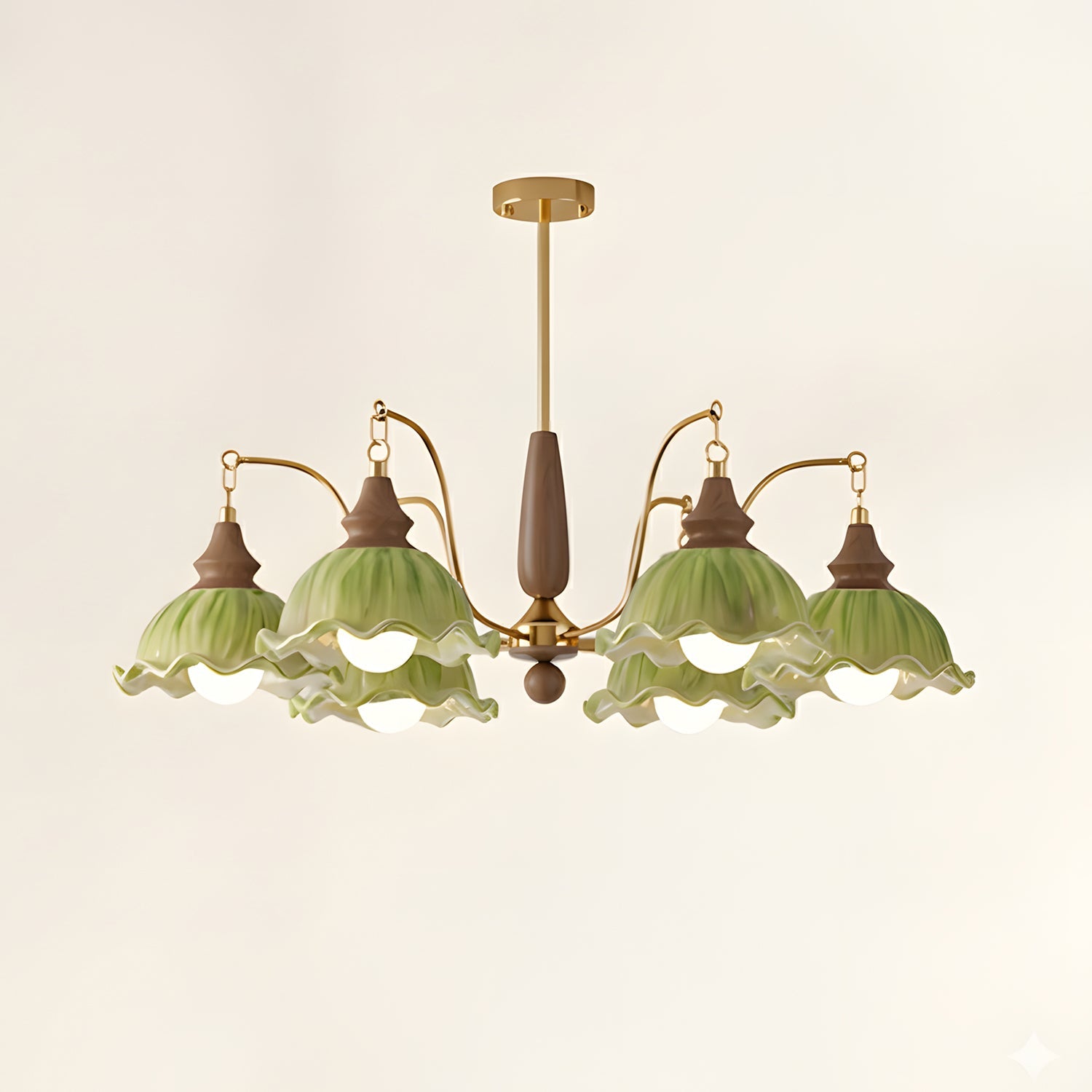 Verdessa Vintage Ceramics Chandelier