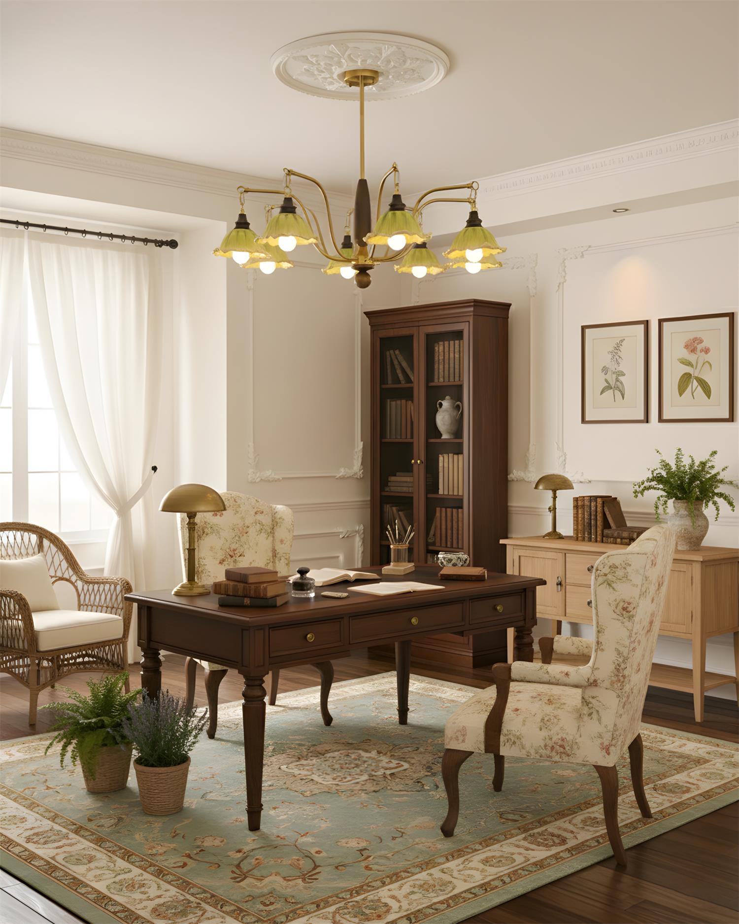 Verdessa Vintage Ceramics Chandelier