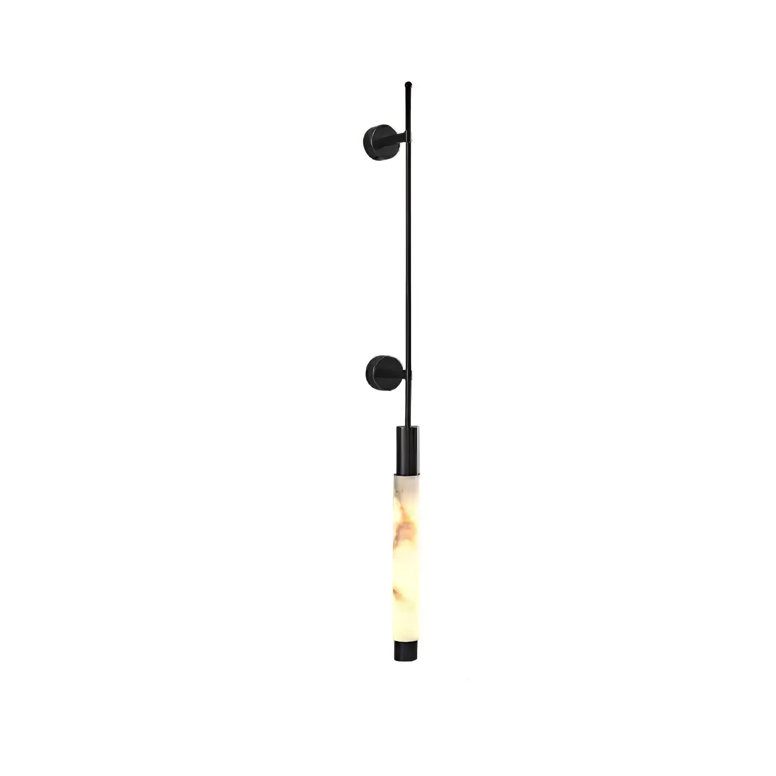 Veyra Minimalist Alabaster Wall Light - Blowlighting