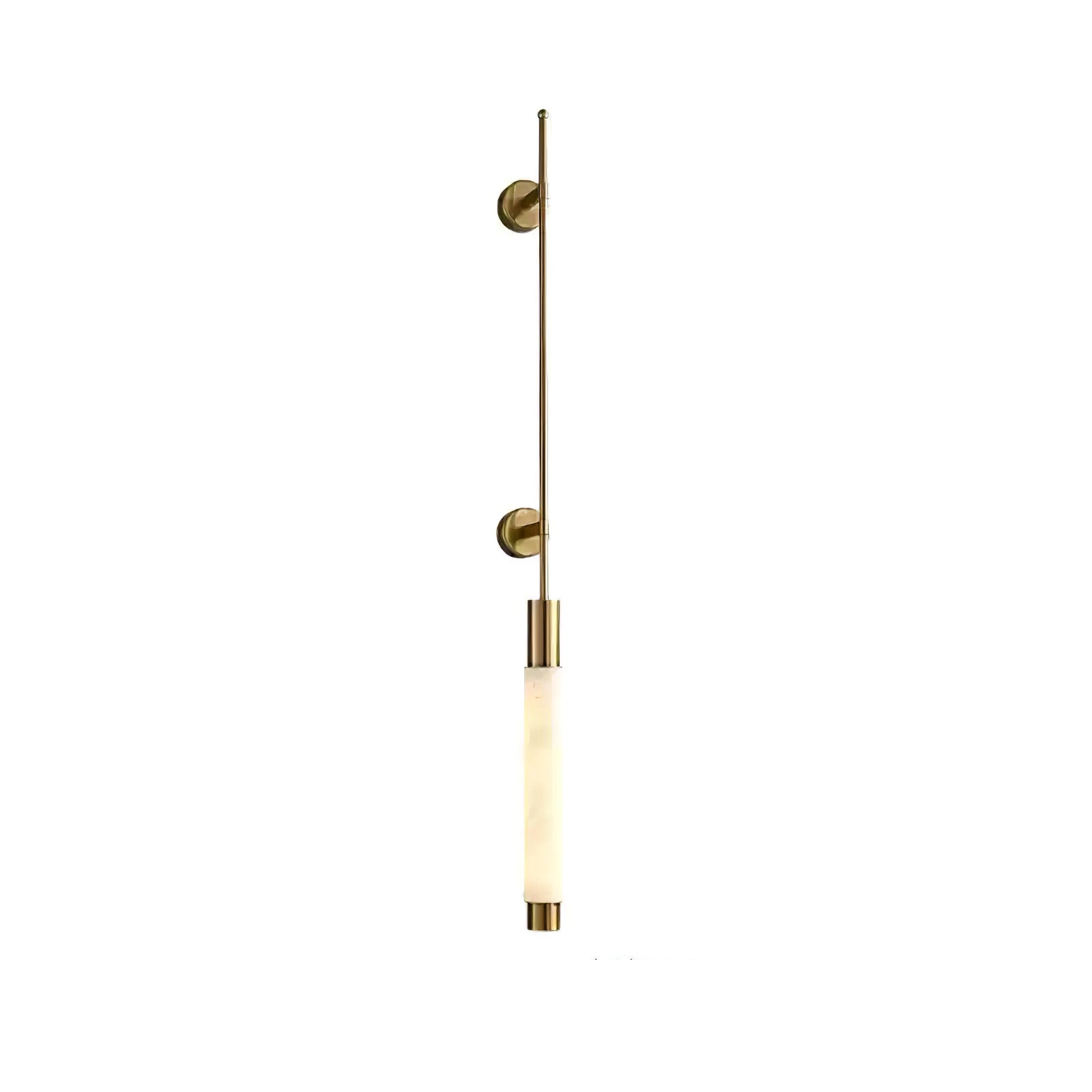 Veyra Minimalist Alabaster Wall Light - Blowlighting