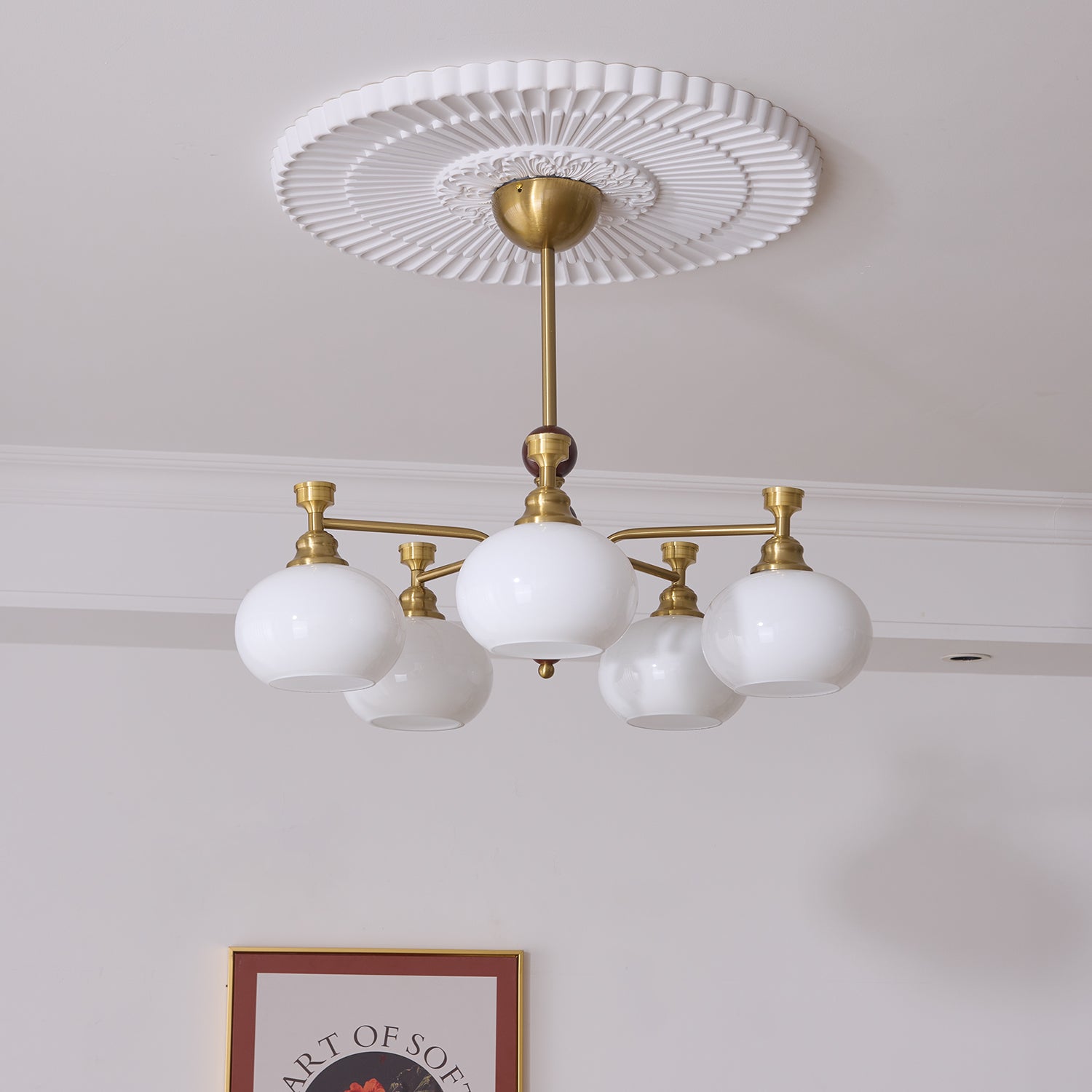 Verona Halo Chandelier - Blowlighting
