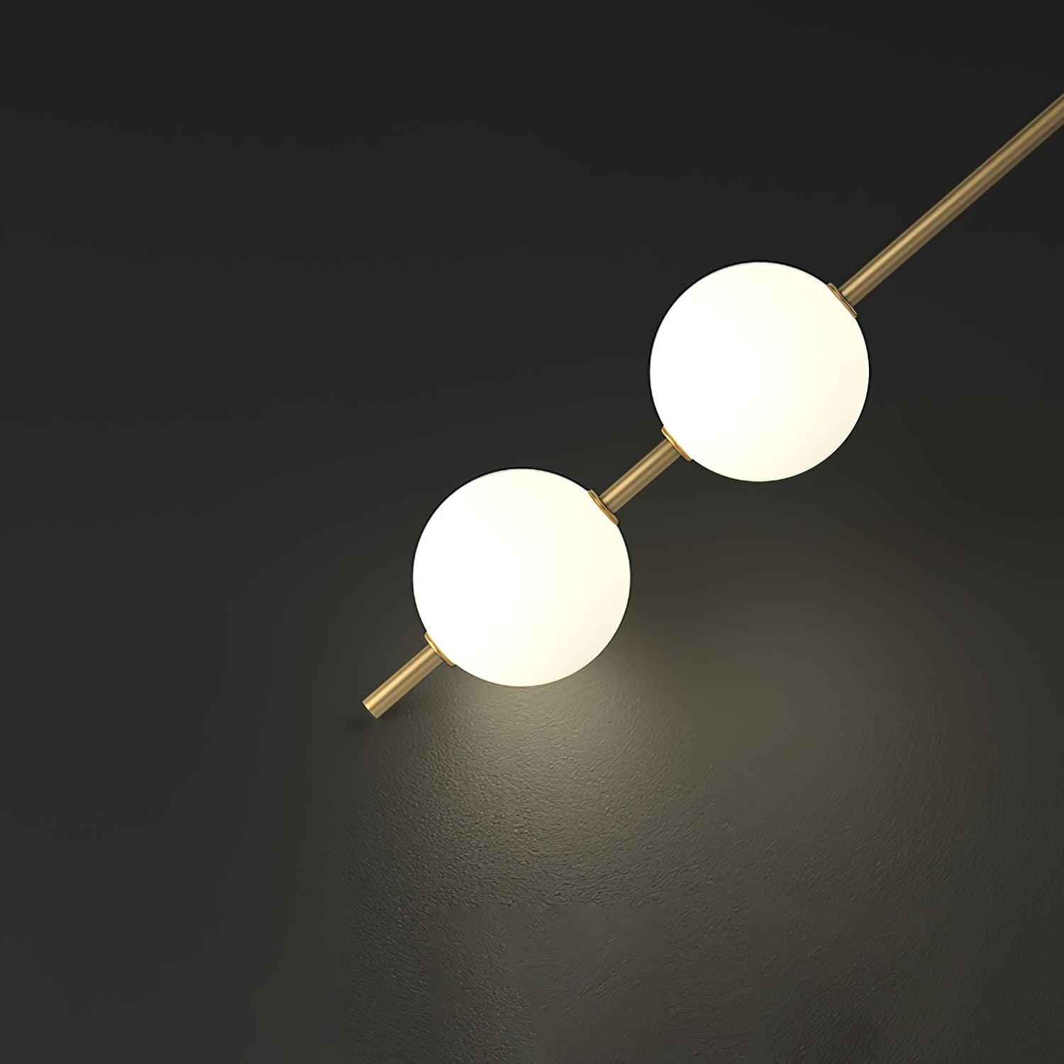 Halo Modern Brass Pendant Lamp - Blowlighting
