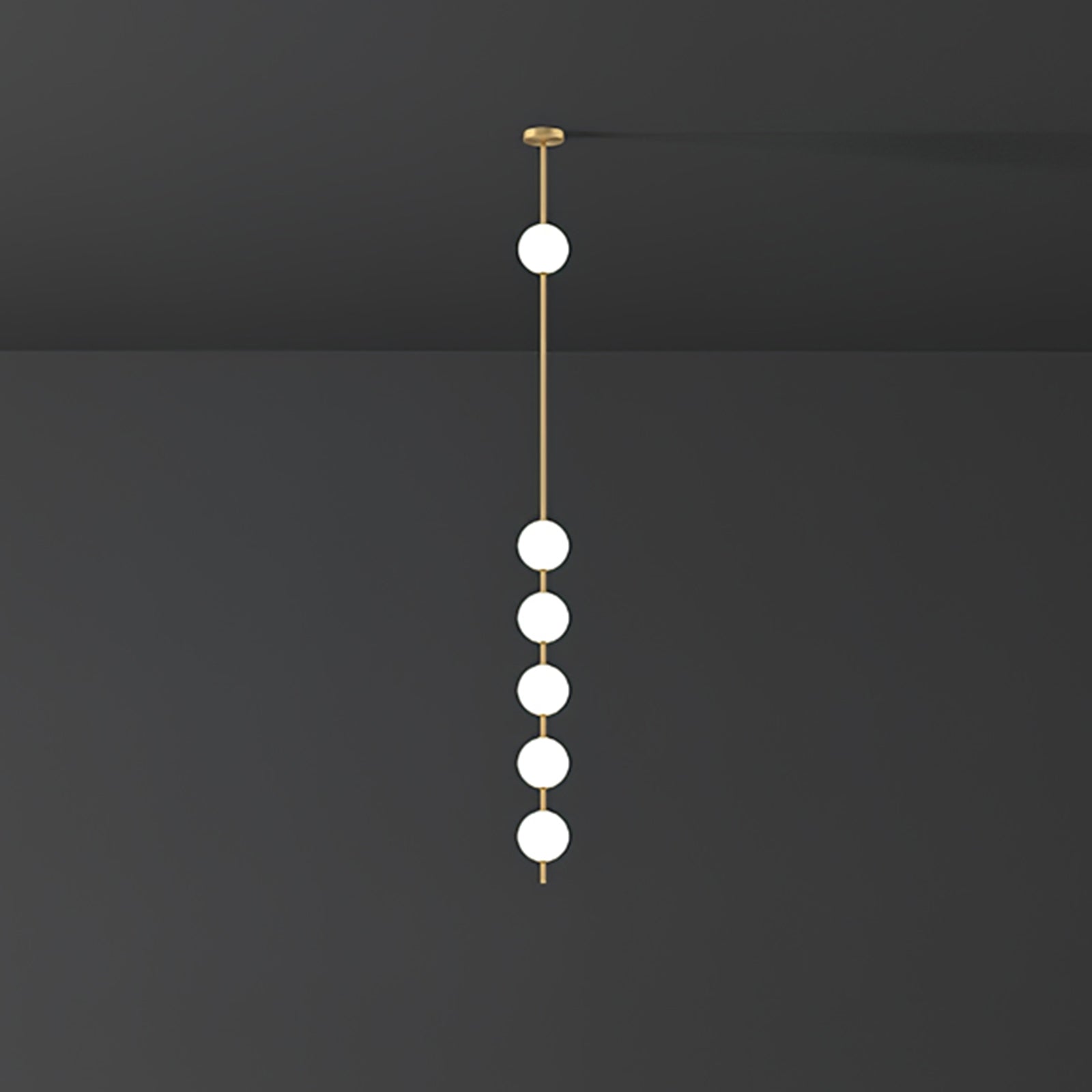 Halo Modern Brass Pendant Lamp - Blowlighting