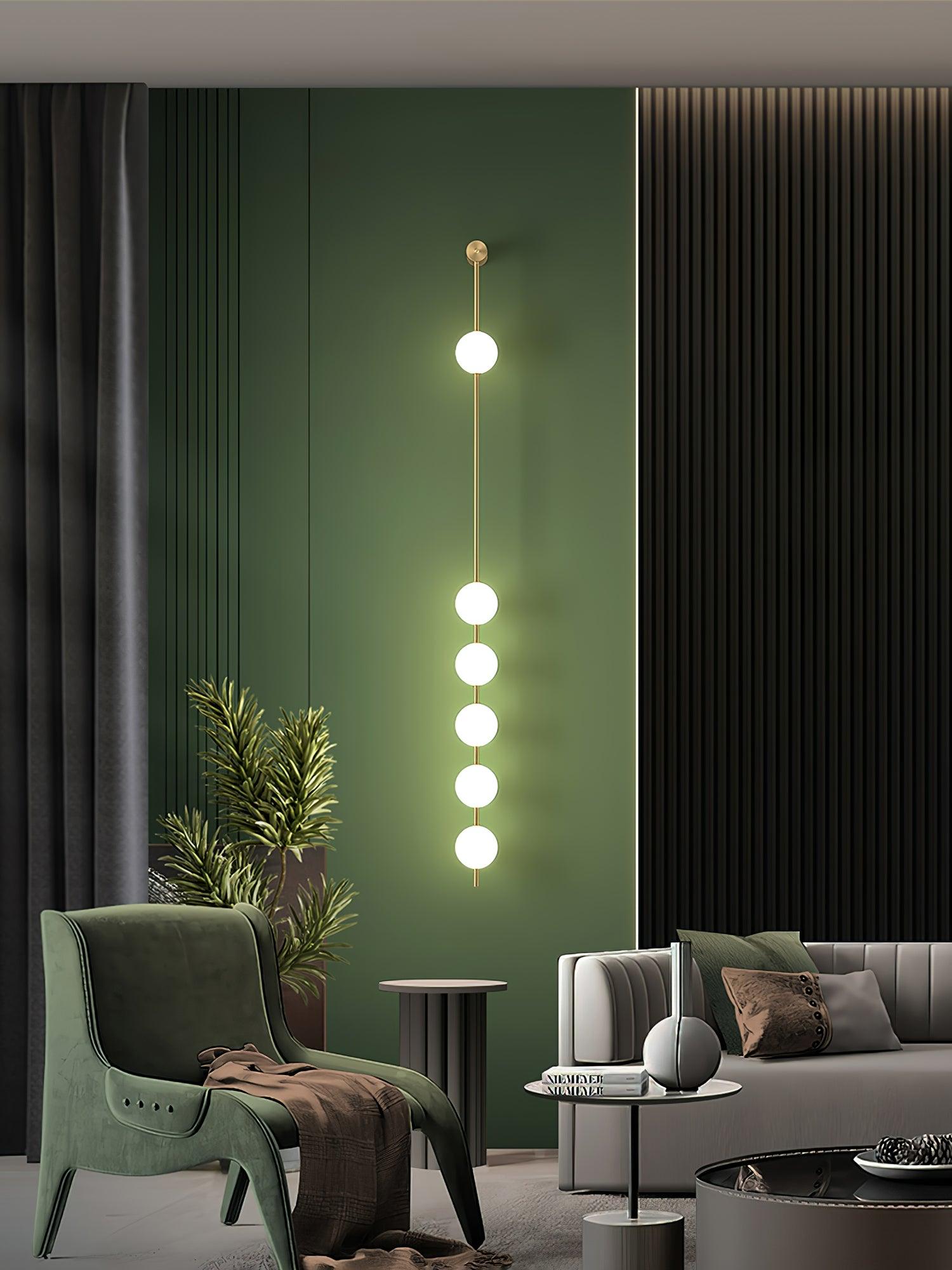 Vertical Balls Wall Lamp - Blowlighting