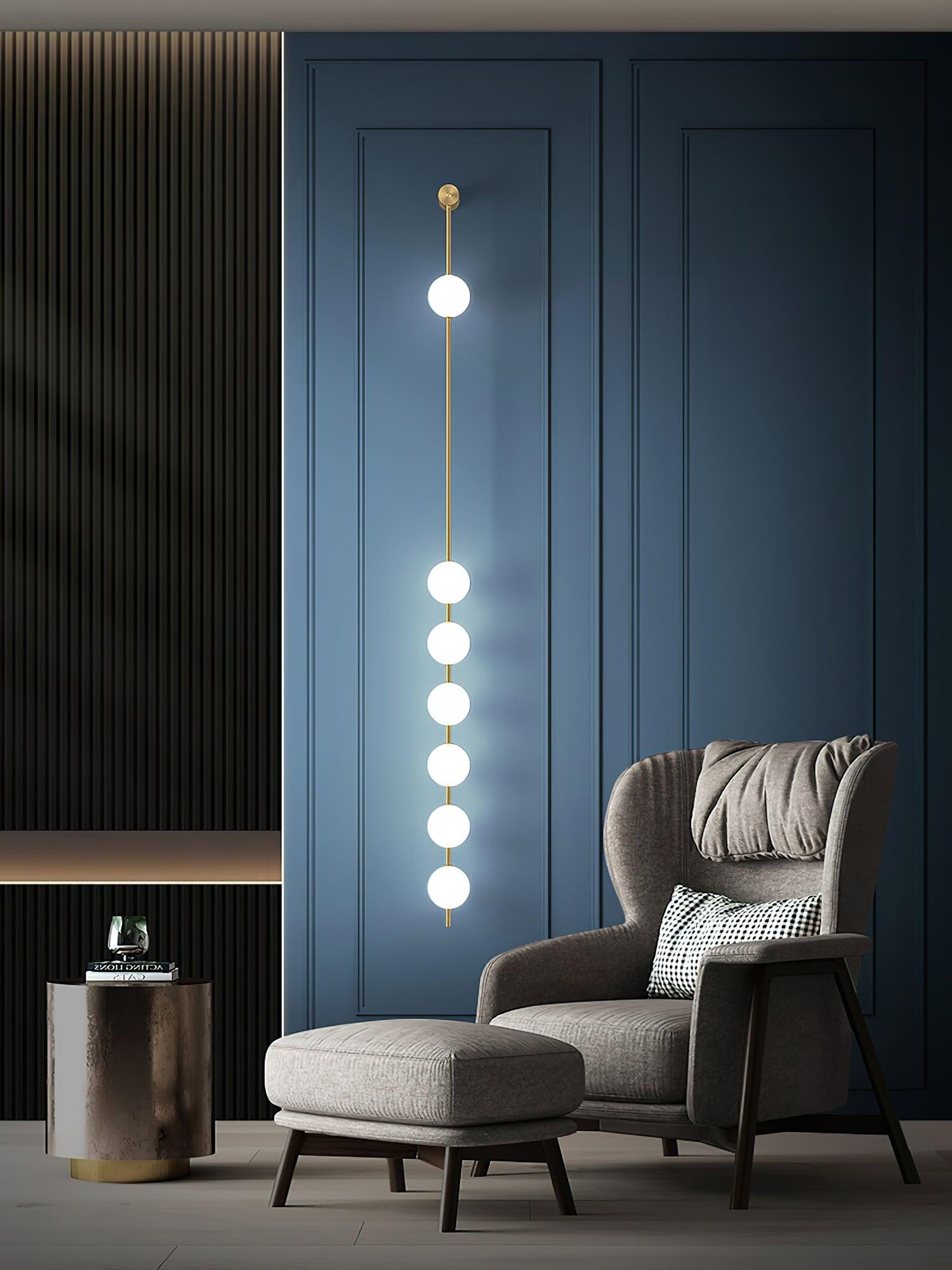 Vertical Balls Wall Lamp - Blowlighting