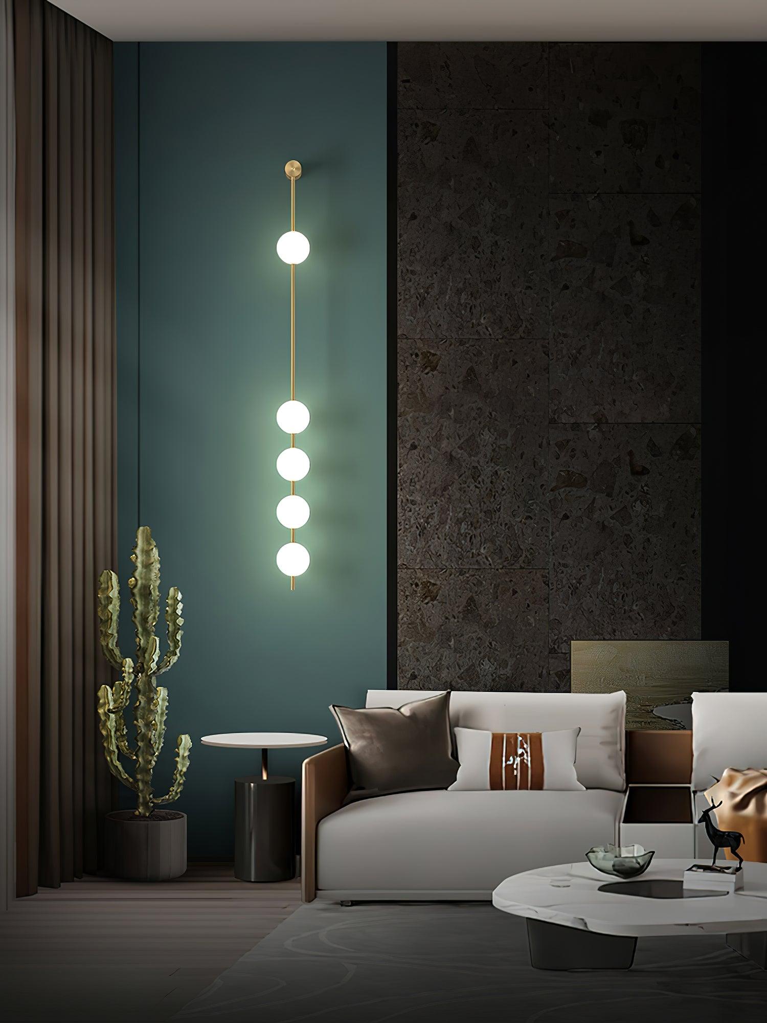 Vertical Balls Wall Lamp - Blowlighting