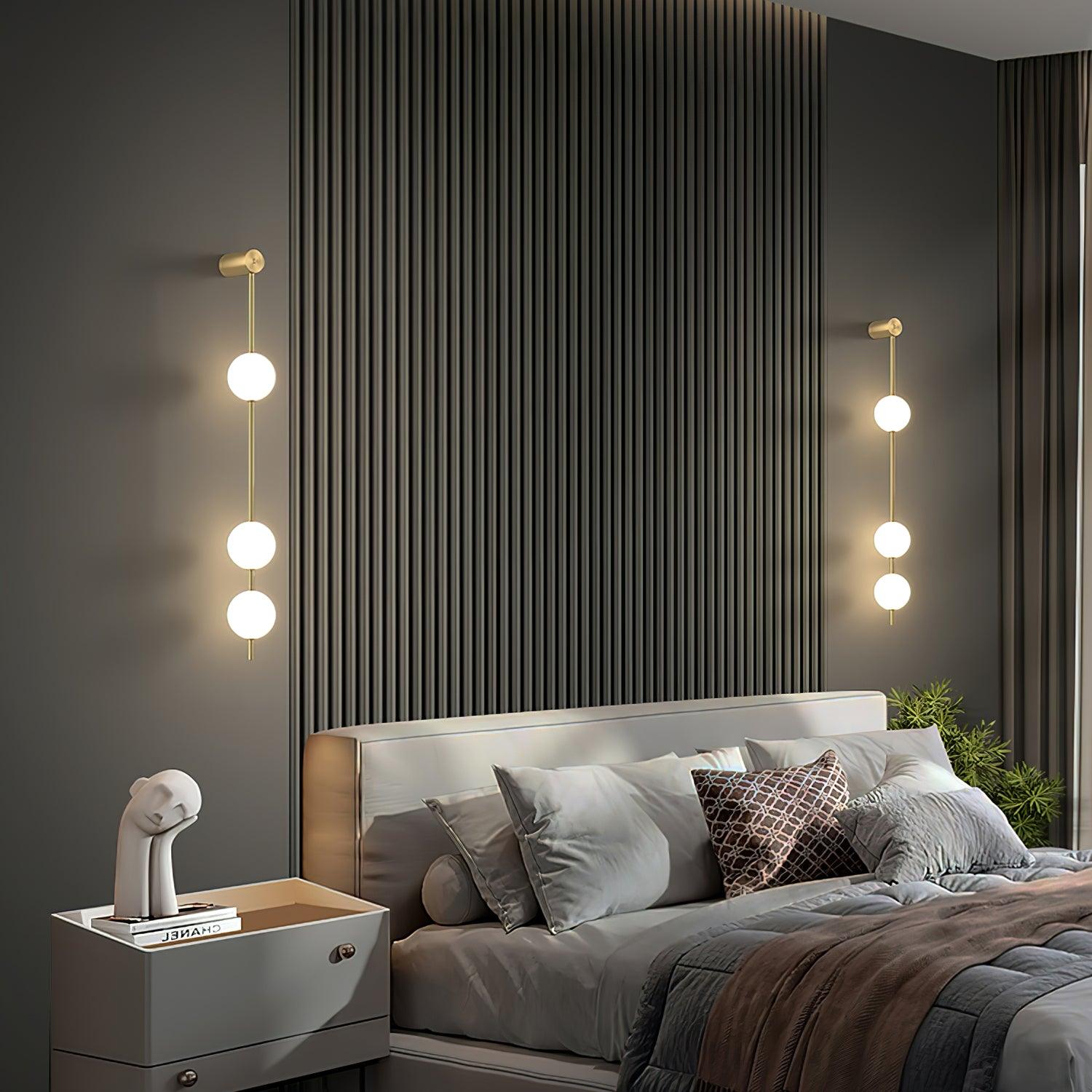 Vertical Balls Wall Lamp - Blowlighting