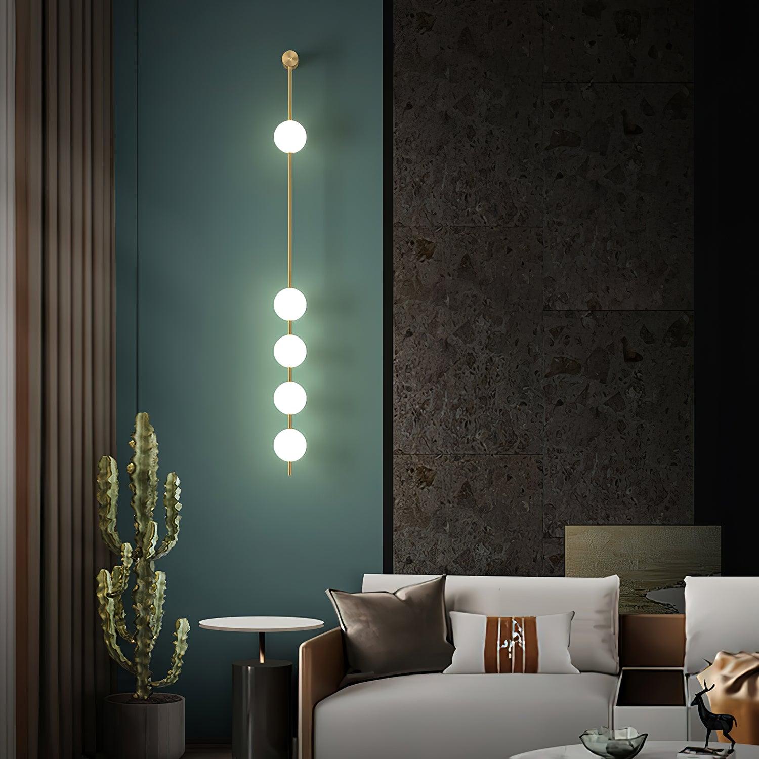 Vertical Balls Wall Lamp - Blowlighting