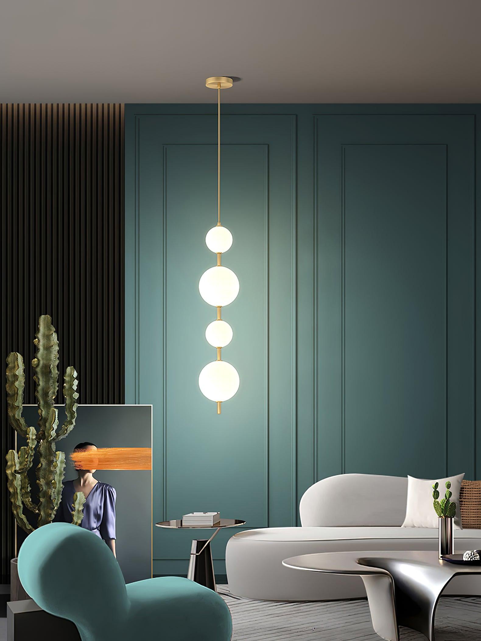 Vertical Globe Pendant Lamp - Blowlighting