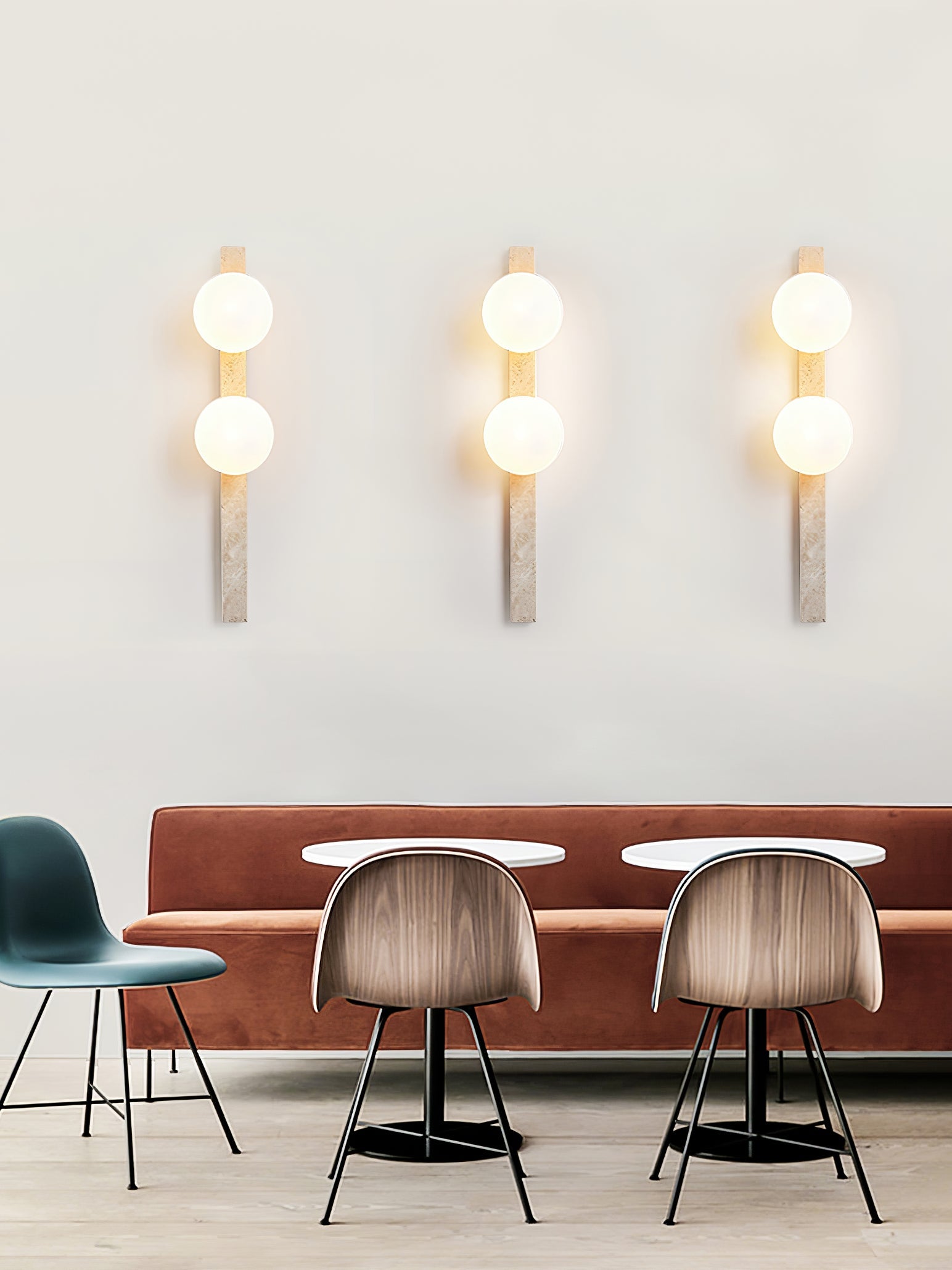 Zoshaira Travertine Wall Light - Blowlighting