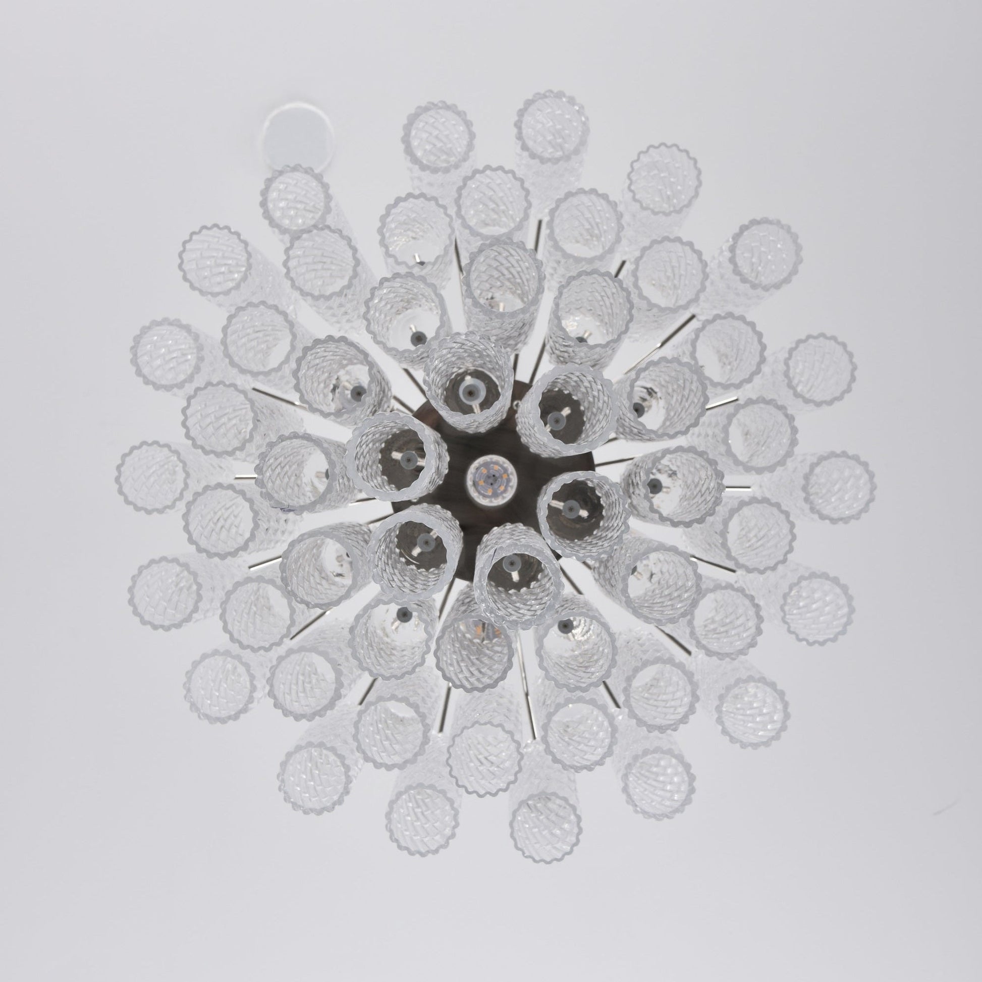 Aurora Chandelier Murano Glass Tiered Cascading Waves - Blowlighting