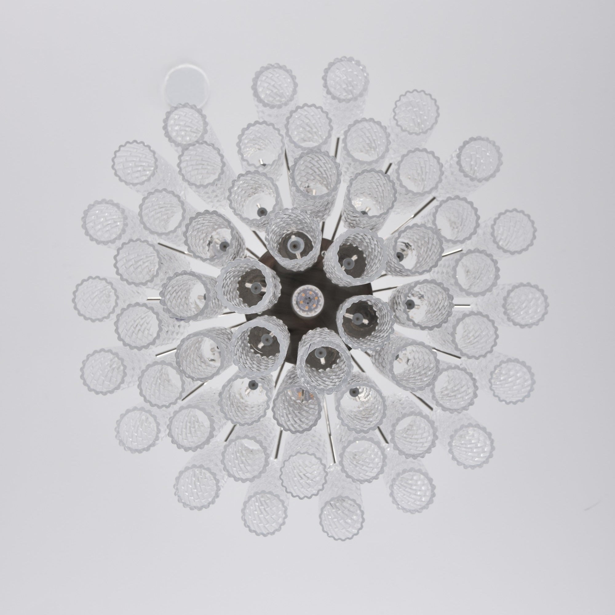 Aurora Chandelier Murano Glass Tiered Cascading Waves - Blowlighting