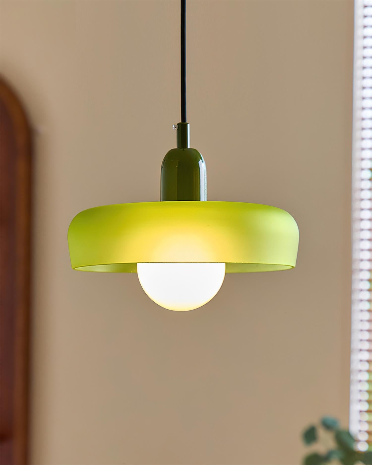 Vibrant Modern Glass Pendant Light