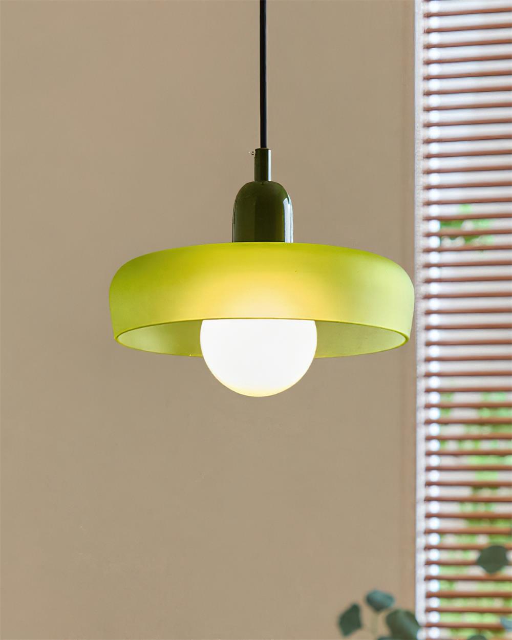 Vibrant Modern Glass Pendant Light