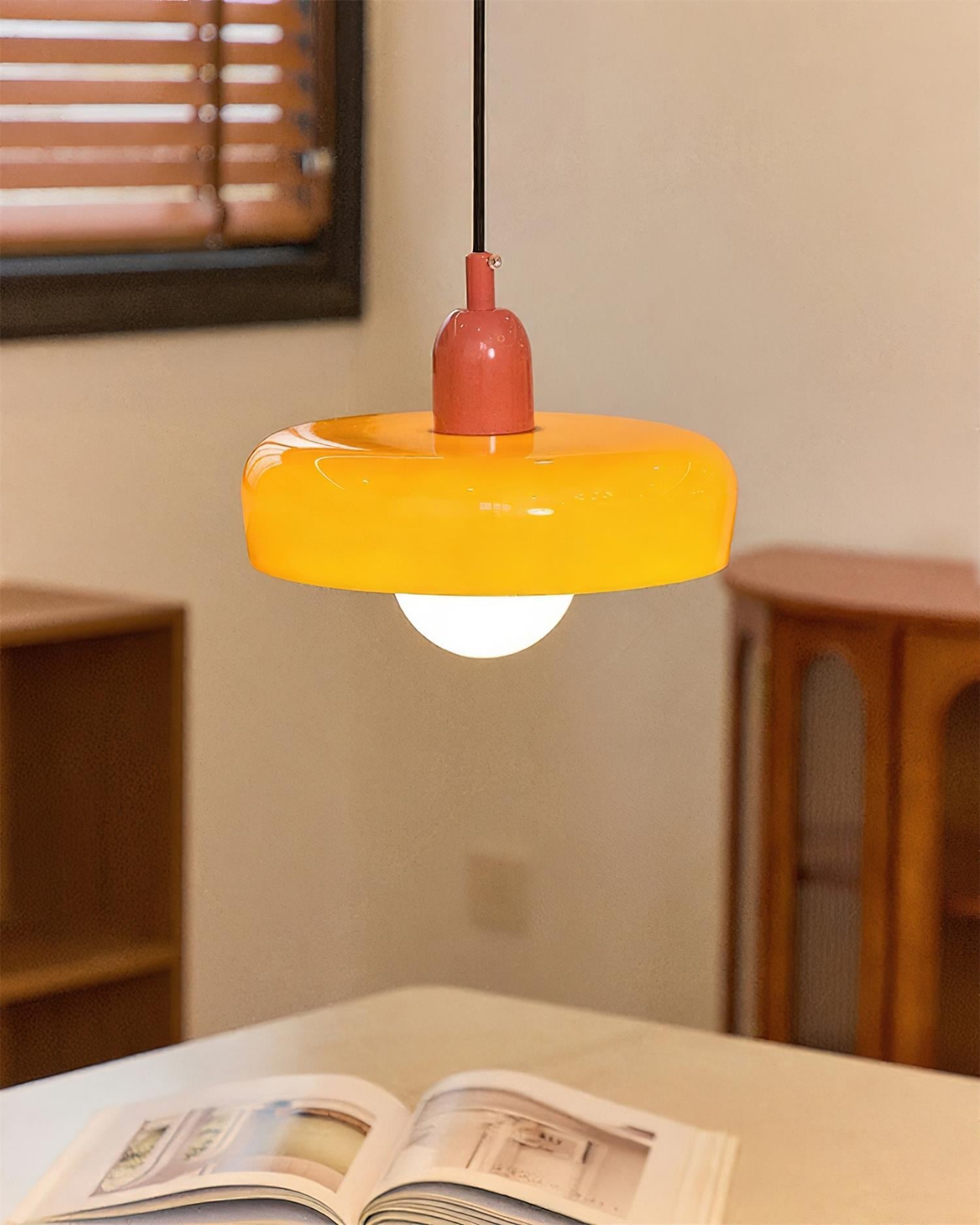 Vibrant Modern Glass Pendant Light
