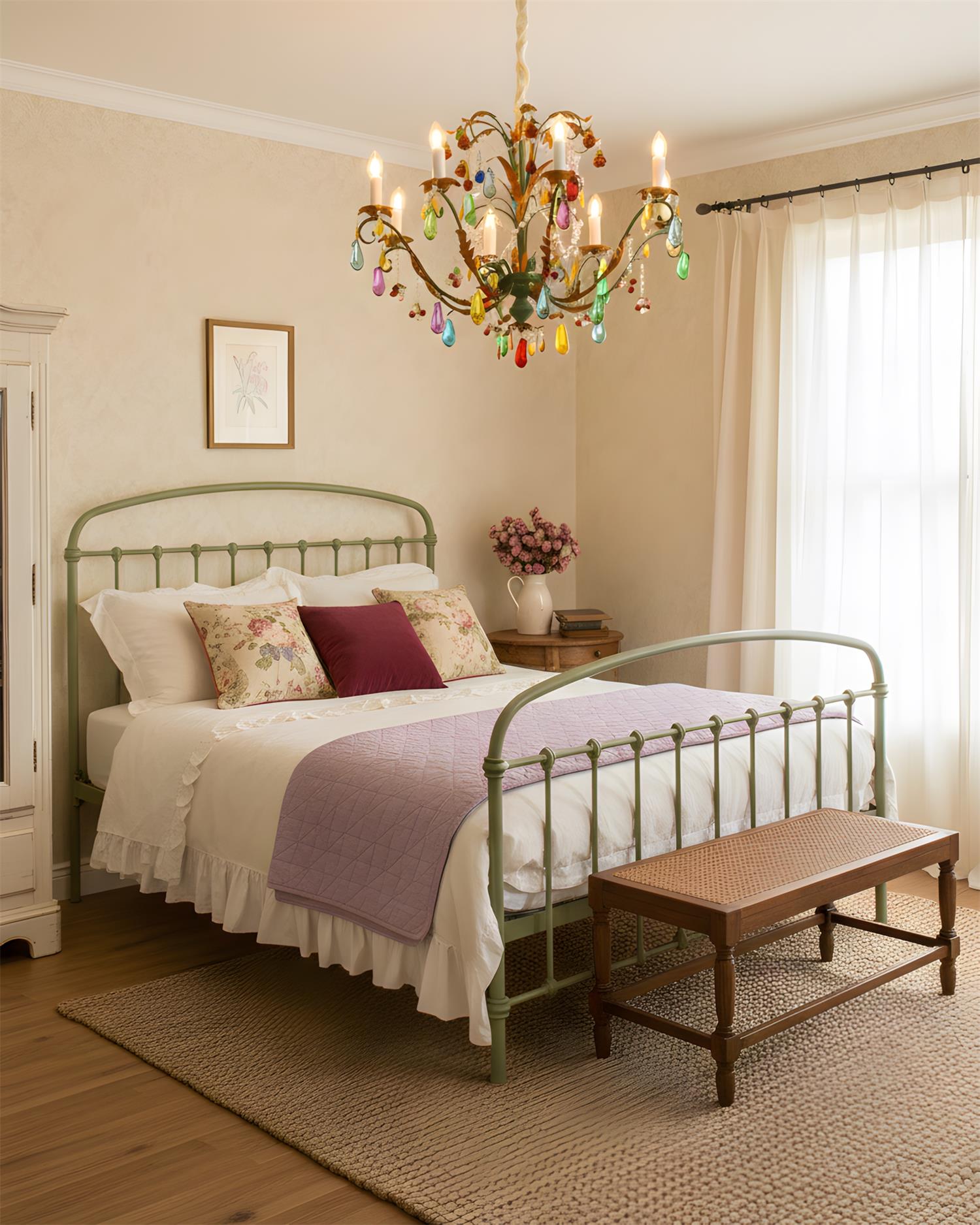 Vibranza Bohemian Glass Chandelier